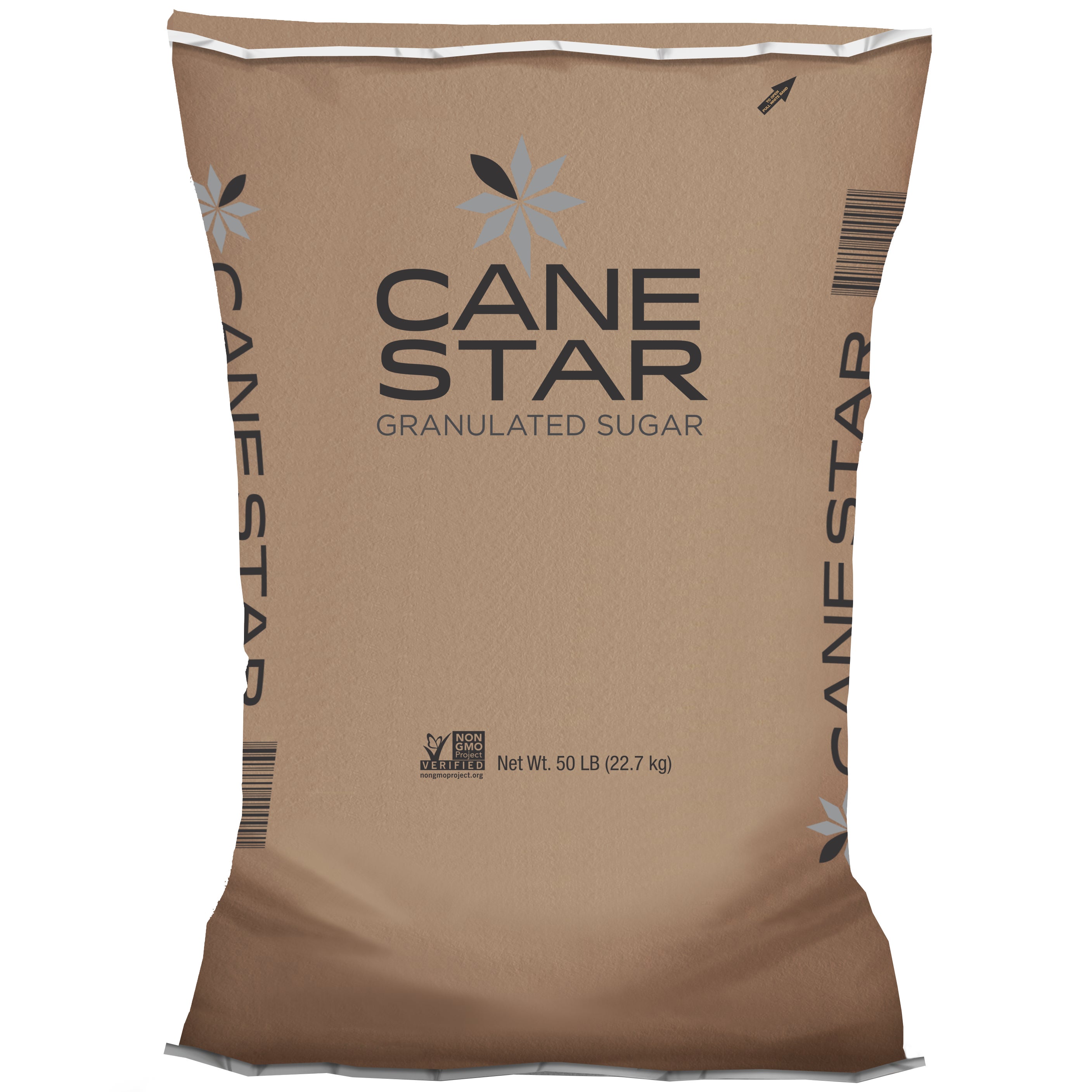 CANE STAR PURE CANE GRANULATED SUGAR 50 LB - Image 1