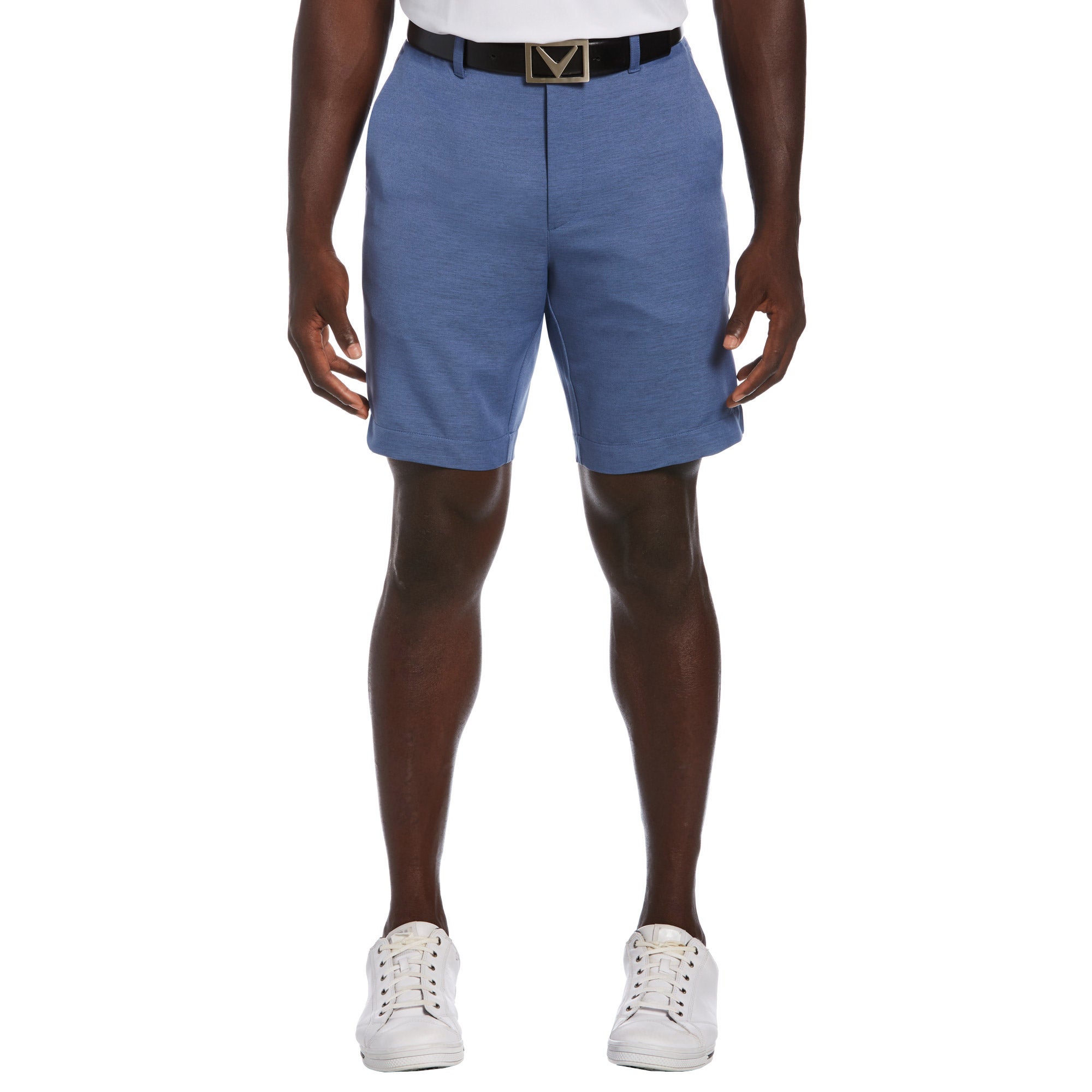 CALLAWAY MEN'S 9¨ SLUB MELANGE TEXTURED SHORT - Image 1