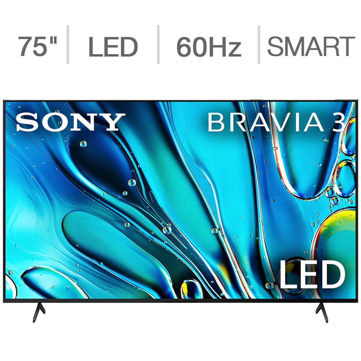 SONY 75¨ BRAVIA 3 75¨ CLASS (74.5¨ DIAG) 4K UHD LED LCD TV