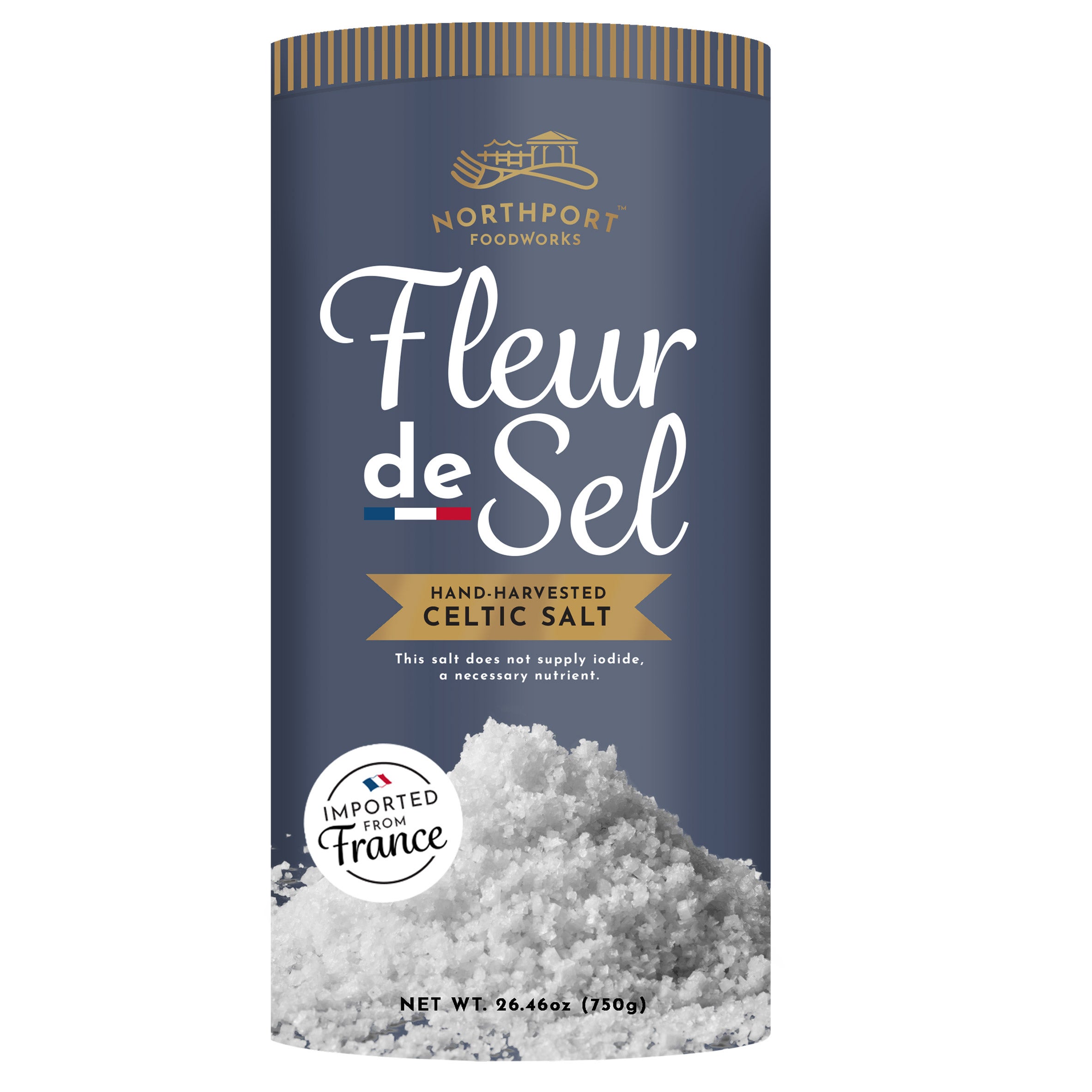 FLEUR DE SEL CELTIC SALT 26.46 OZ - Image 1