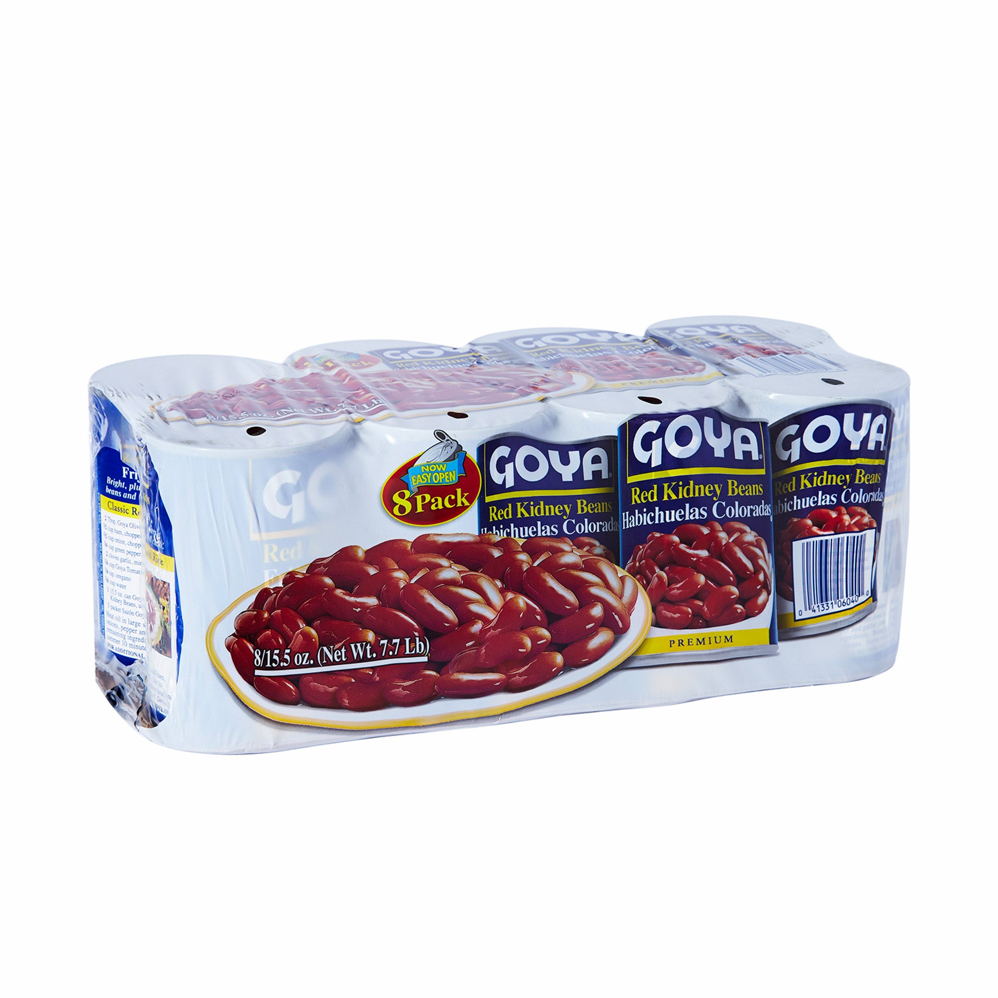 GOYA RED KIDNEY BEANS 8/15.5 OZ (7.75LBS)