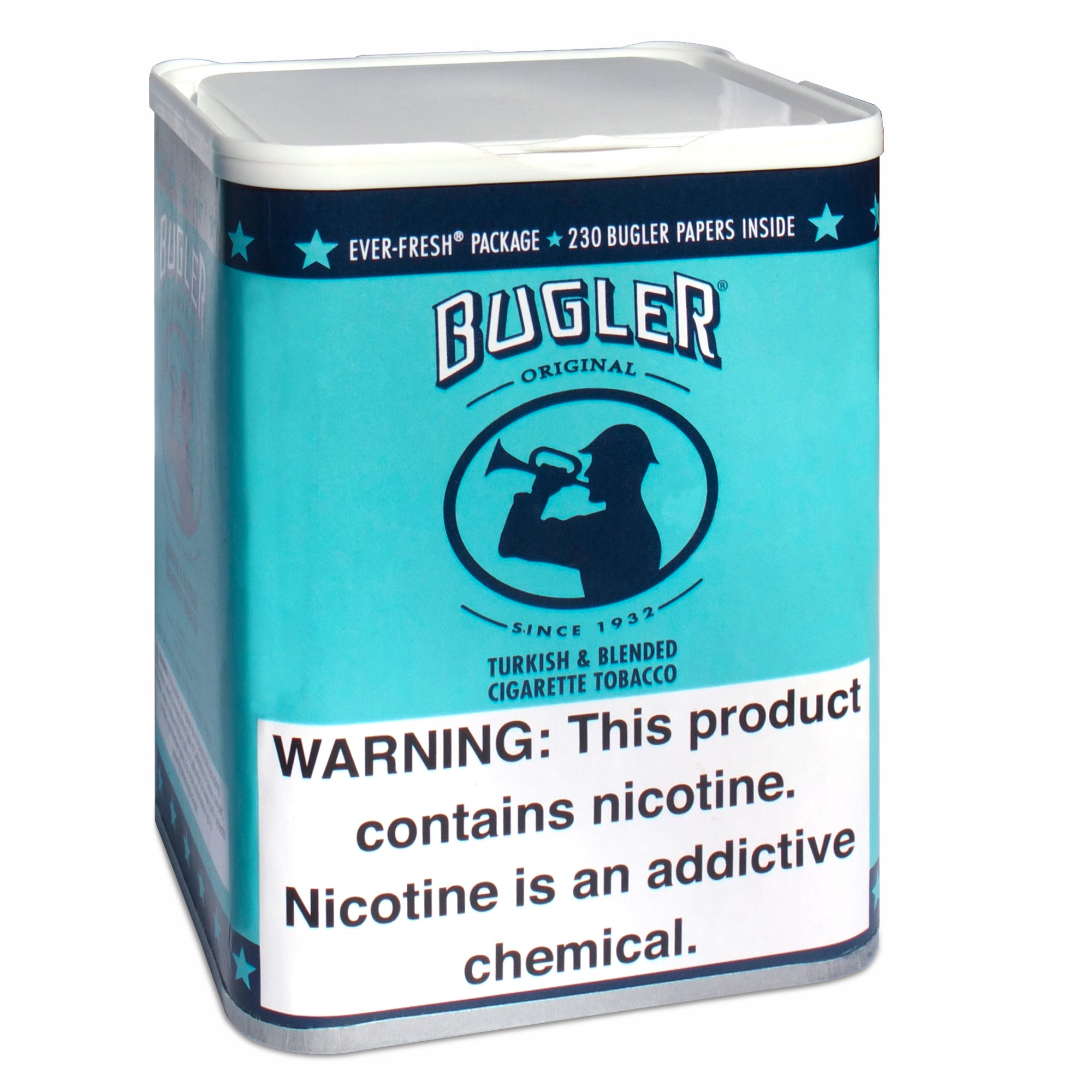 BUGLER CAN ROLLING TOBACCO 6 OZ CAN