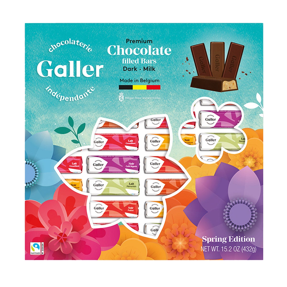 GALLER MINI CHOCLATE BARS 36 COUNT