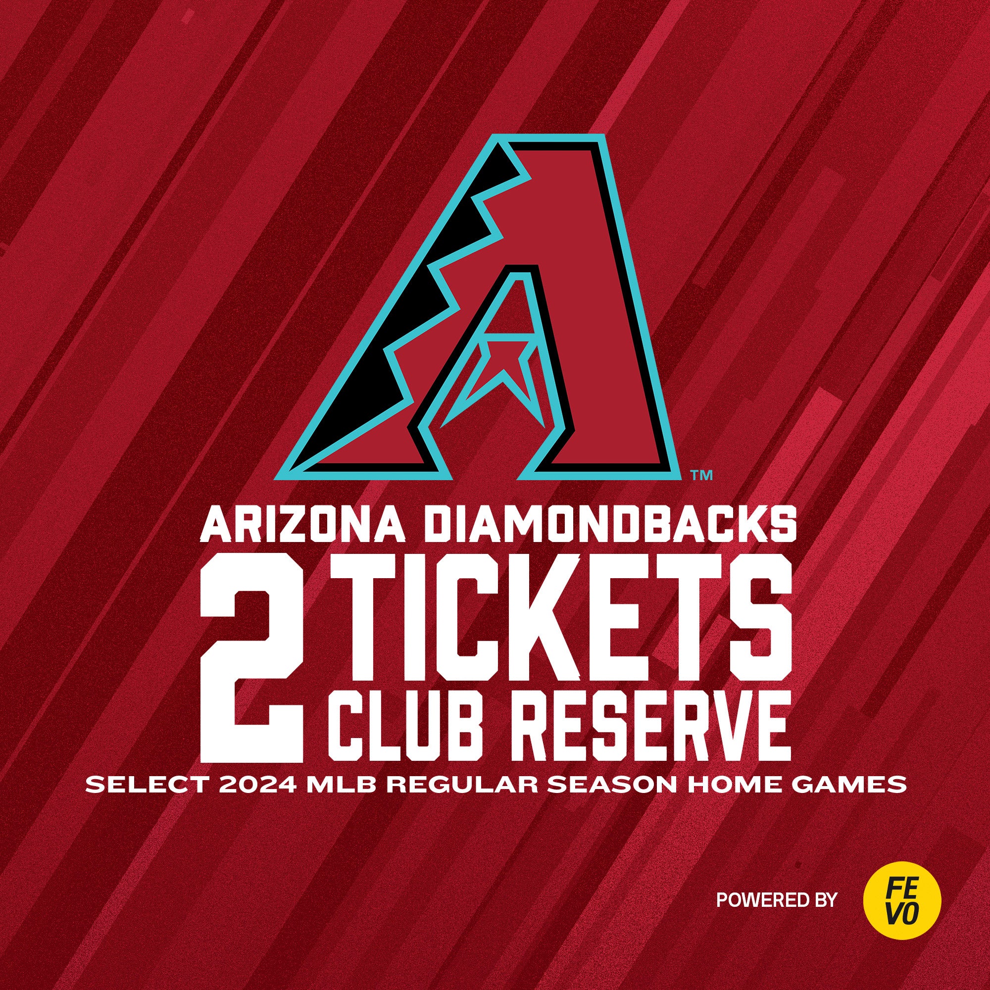 ARIZONA DIAMONDBACKS 2 CLUB RESERVE TICKETS ITEM IS NON-REFUNDABLE