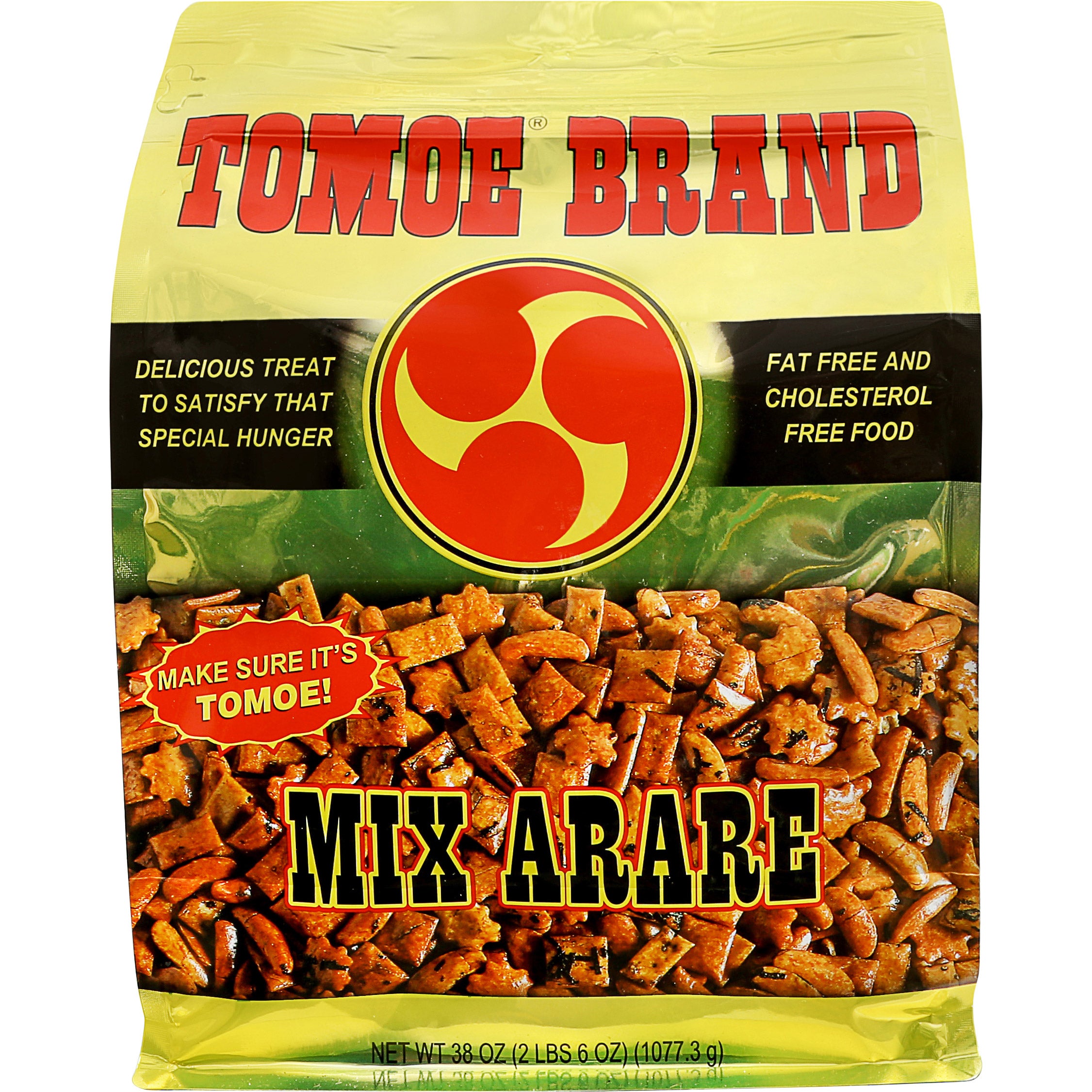 TOMOE BRAND MIX ARARE STAND UP BAG 38 OZ