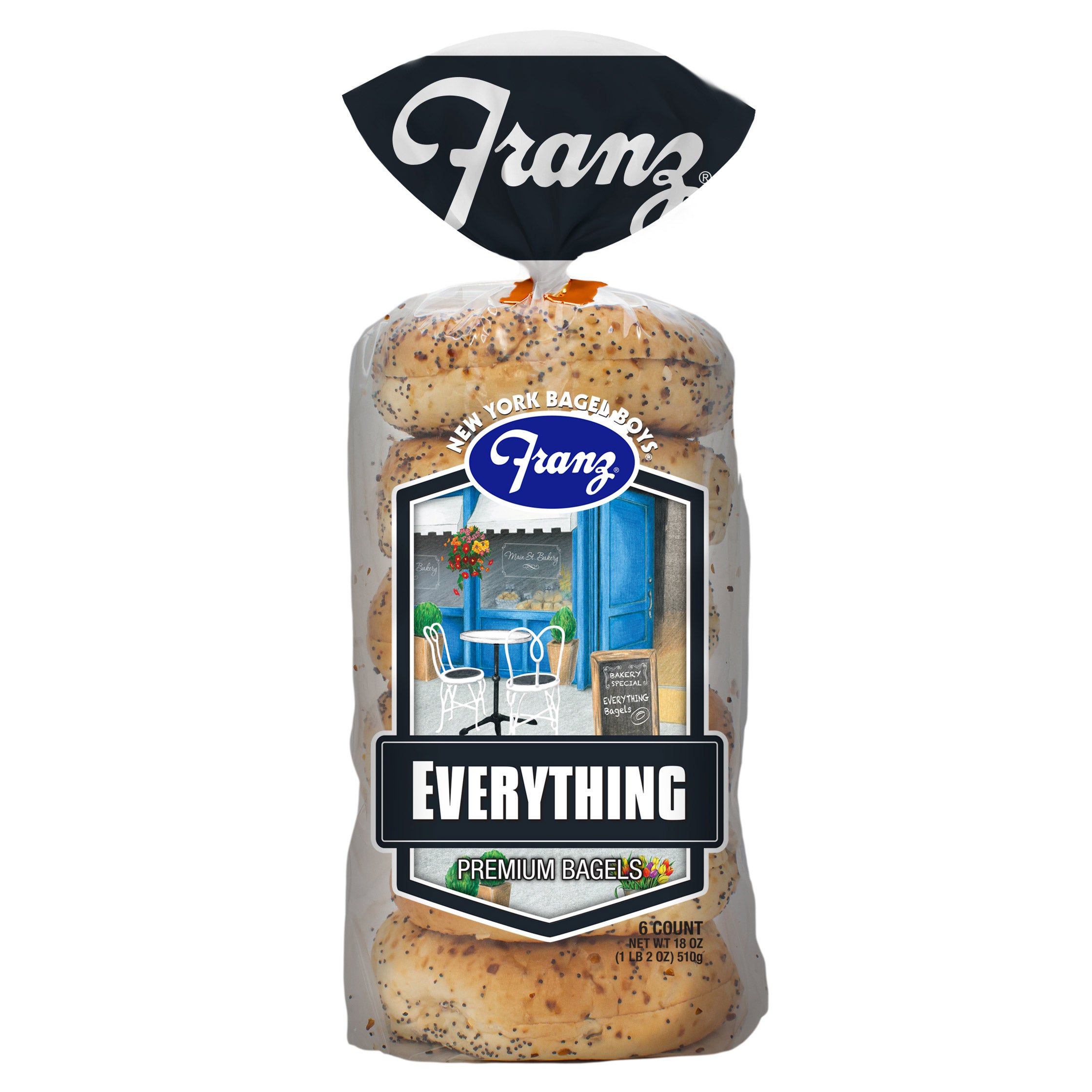 FRANZ EVERYTHING BAGEL 6 CT