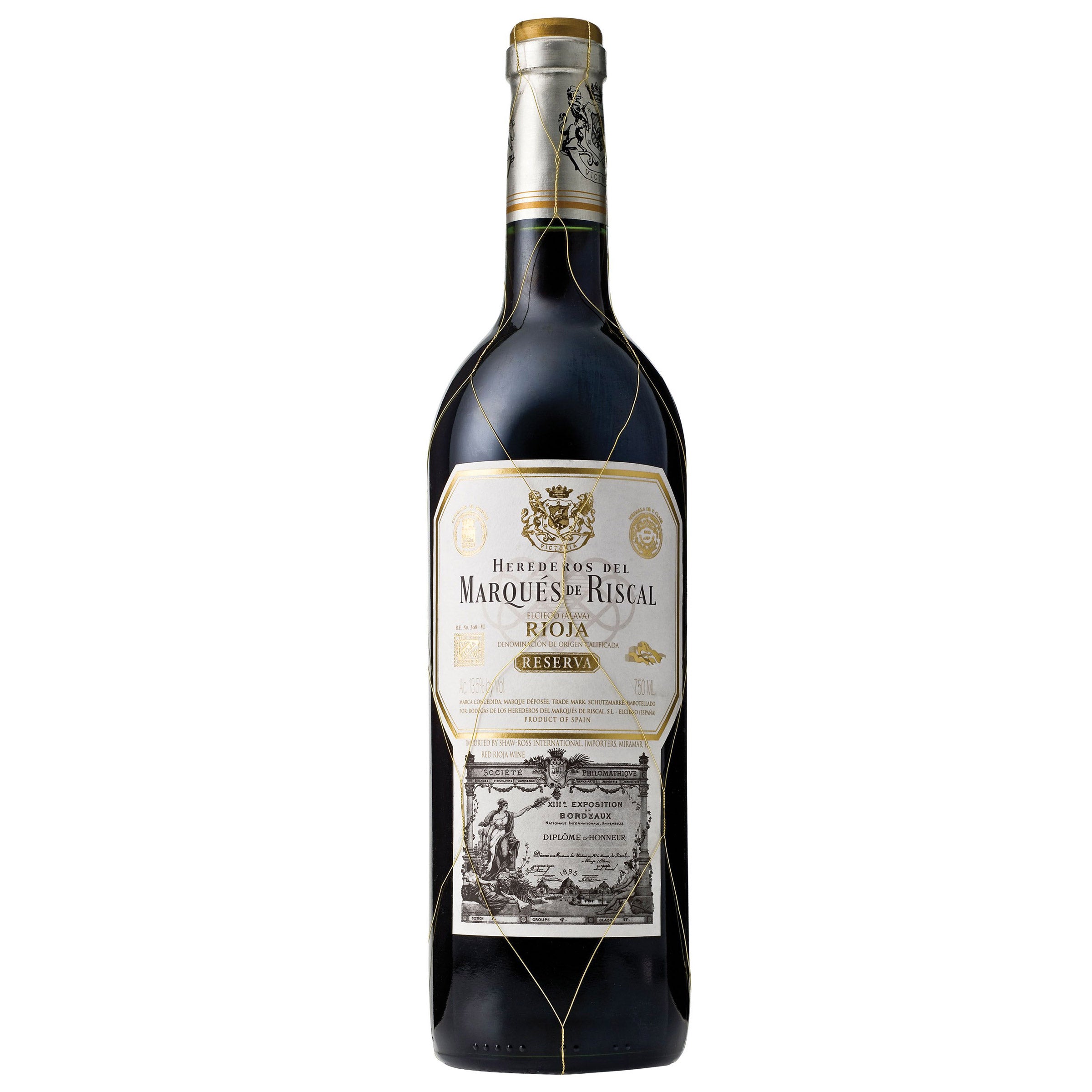 MARQUES DE RISCAL RIOJA RESERVA SPAIN 750 ML