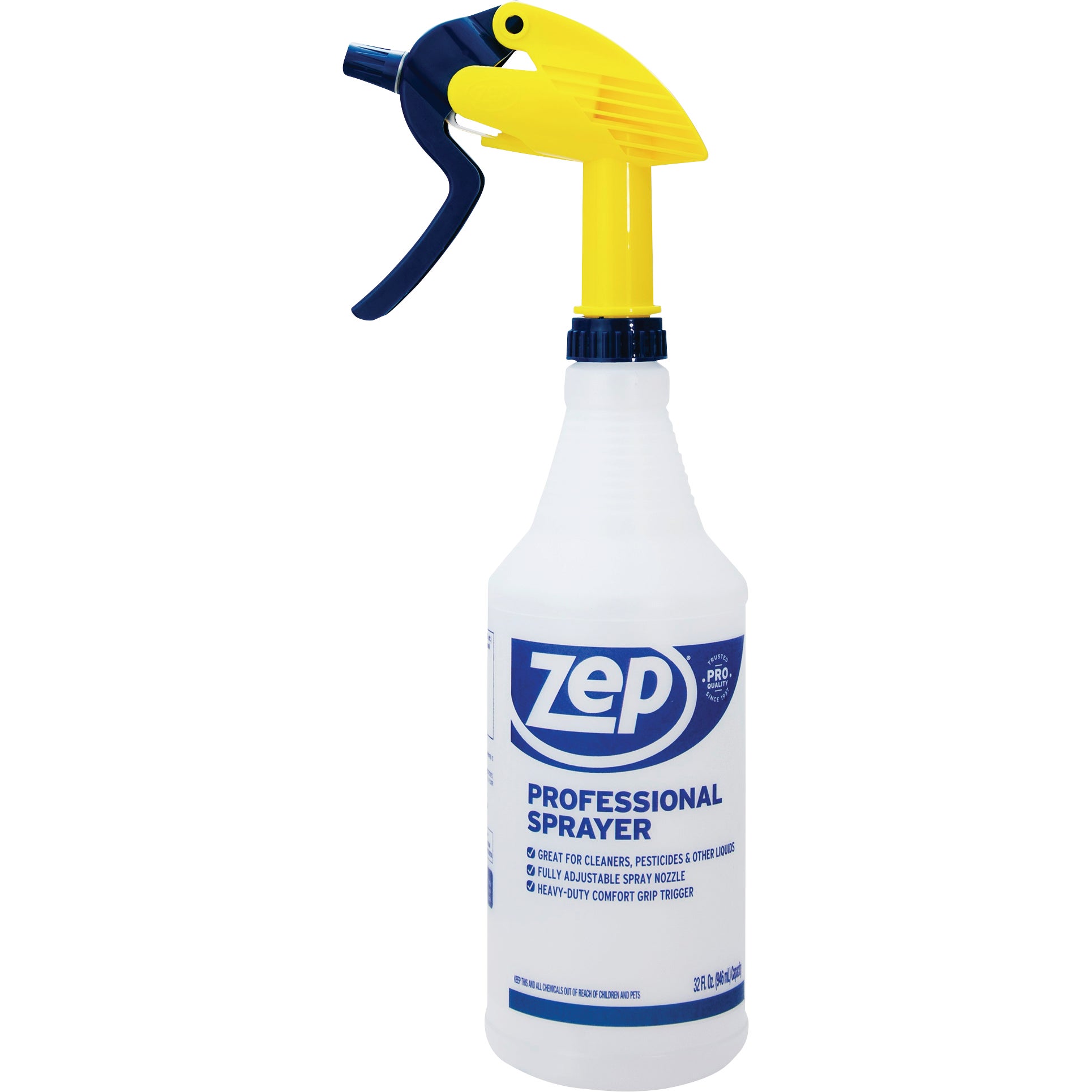 ZEP 32OZ CLEAR TRIGGER SPRAY BOTTLES ZPEHDPRO36EAKT 3CT