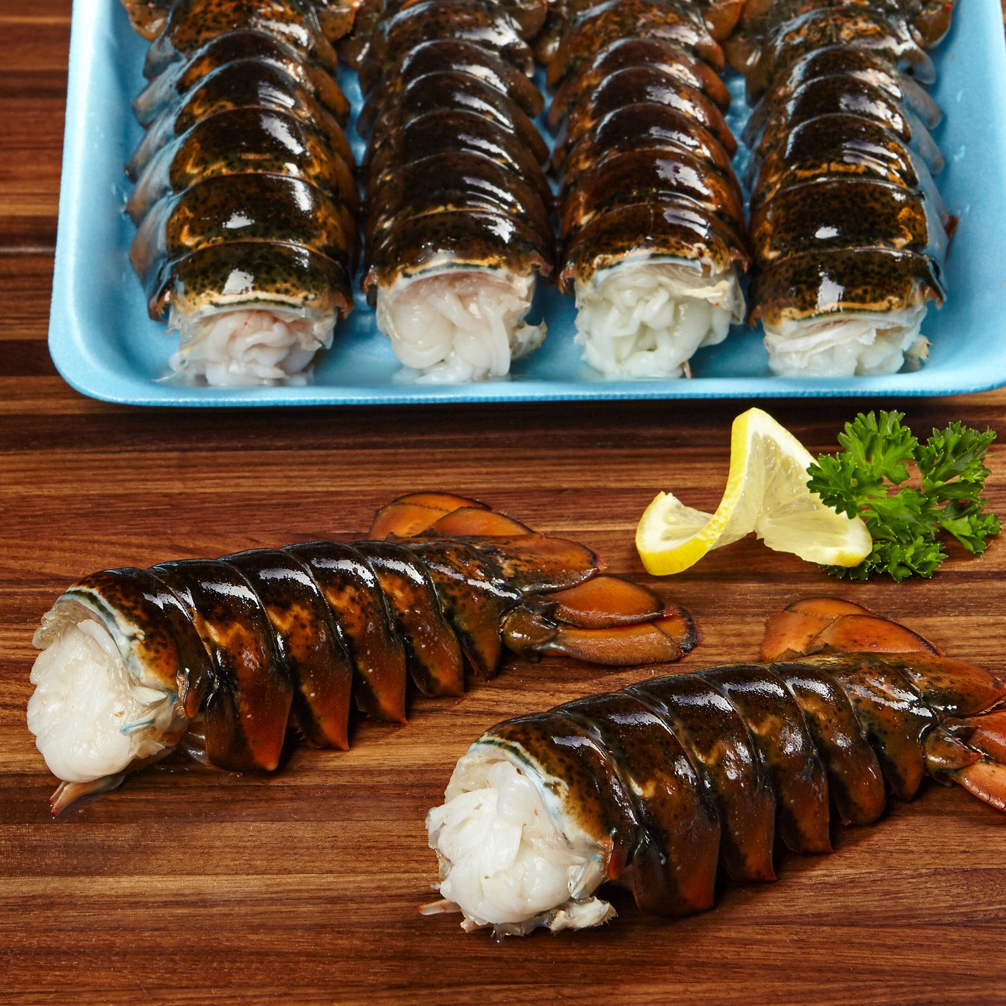 WILD COLD WATER LOBSTER TAIL 10 LB BOX - Image 1