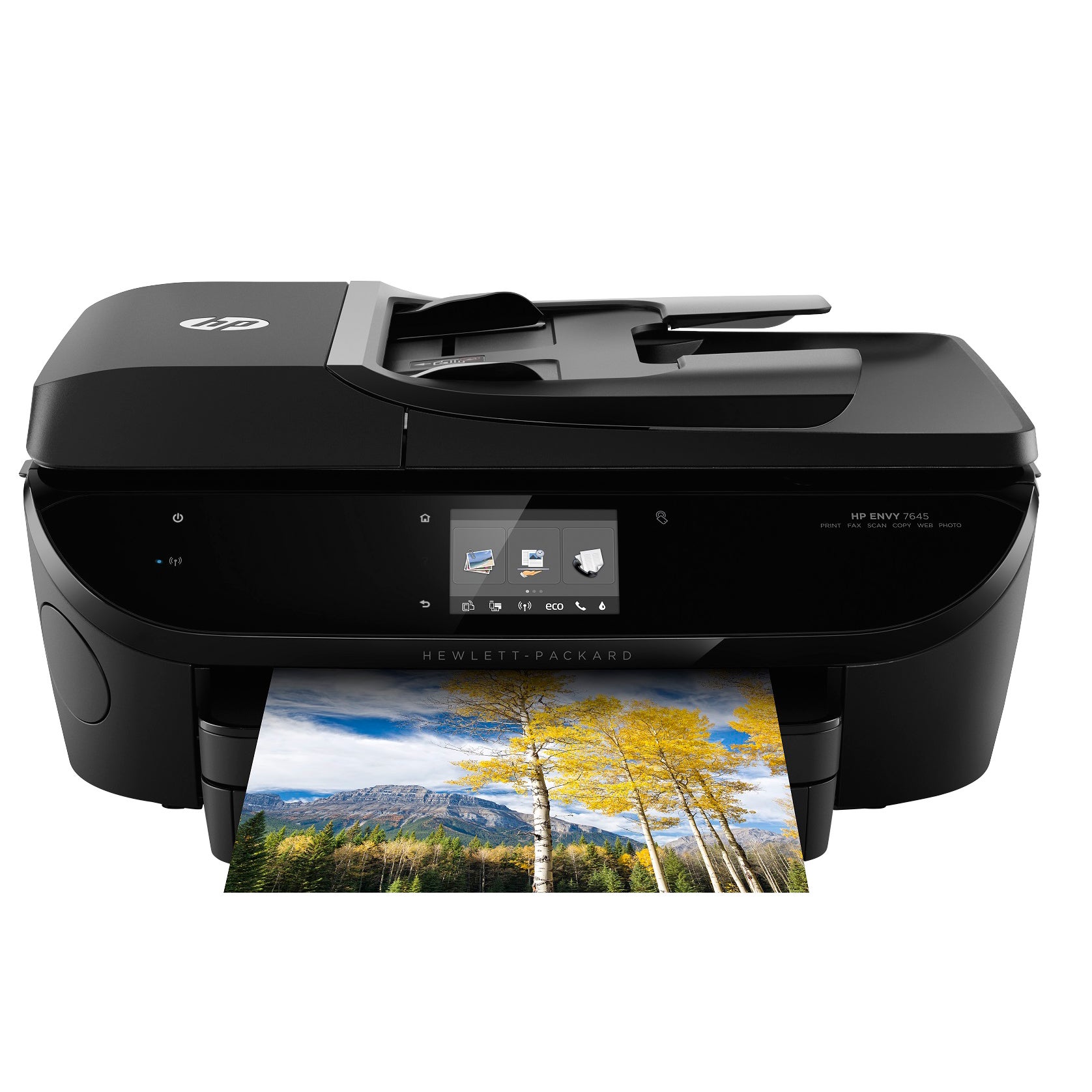 HP ENVY 7645/7640 WIRELESS AIO PRINTER PRINT/COPY/SCAN/FAX ^ - Image 1