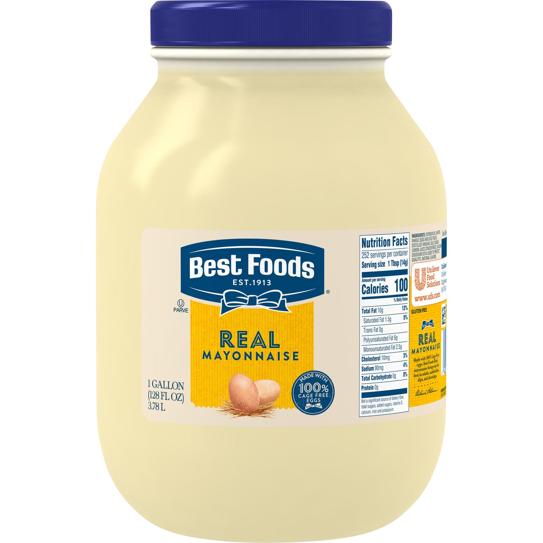 BEST FOODS MAYONNAISE 1 GALLON