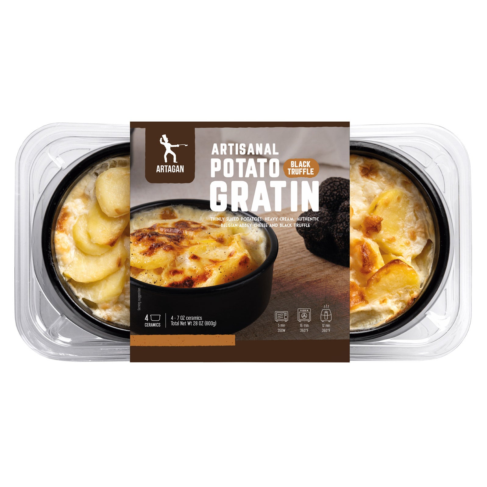 ARTISANAL POTATO GRATIN WITH TRUFFLE 28 OUNCES - Image 1
