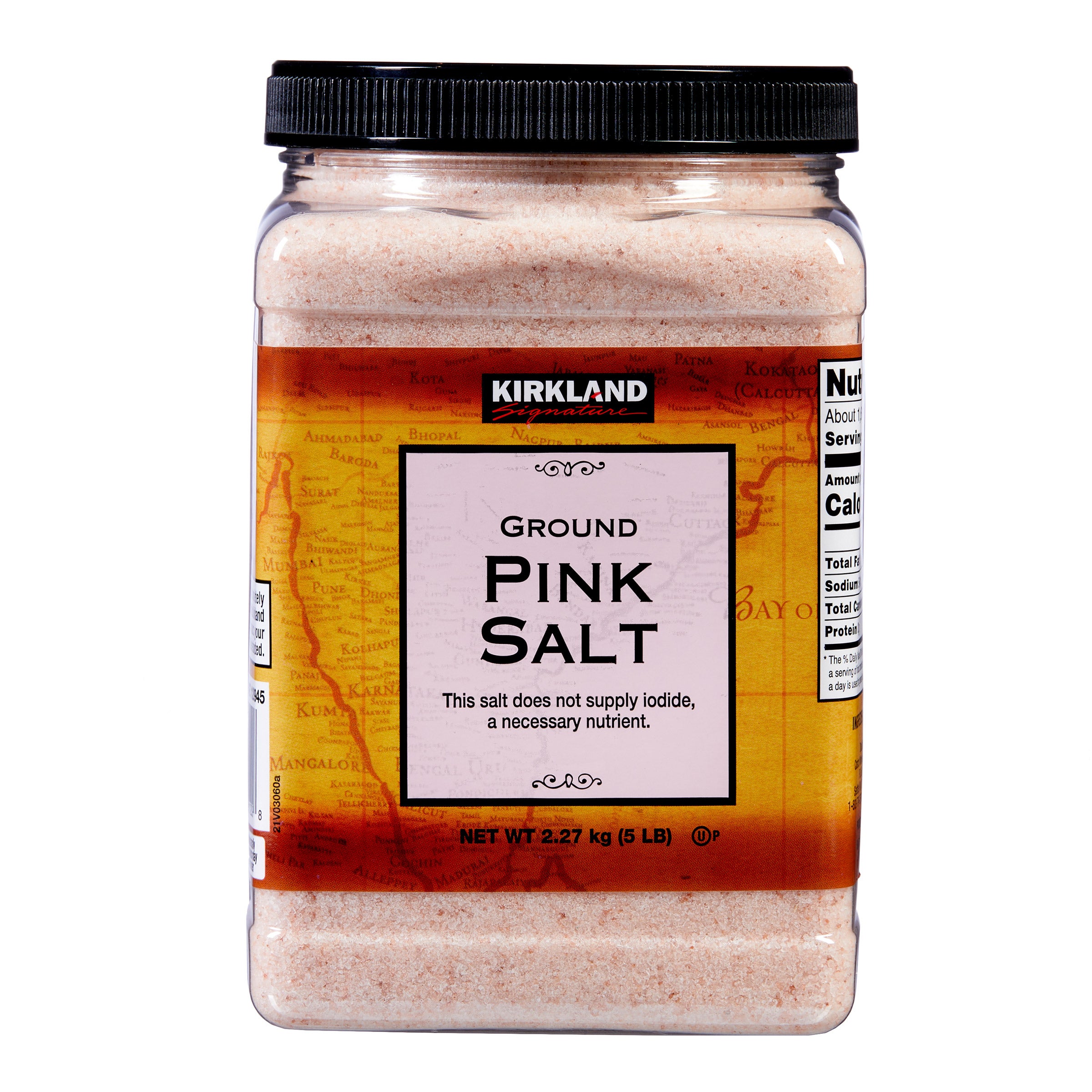 KIRKLAND SIGNATURE GROUND PINK SALT 5 LB - Image 1