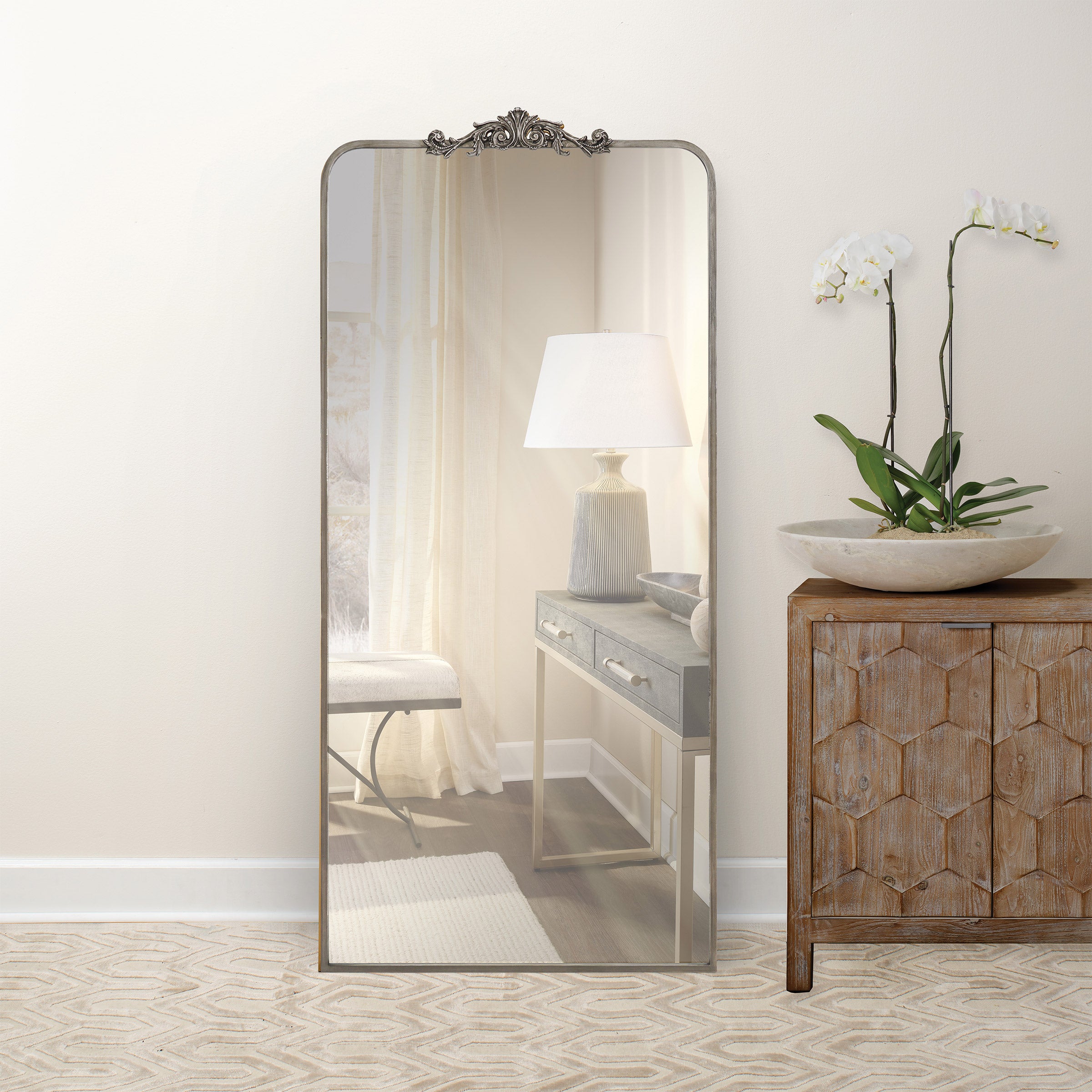 JAMIE YOUNG RAVENA FLOOR MIRROR - Image 1