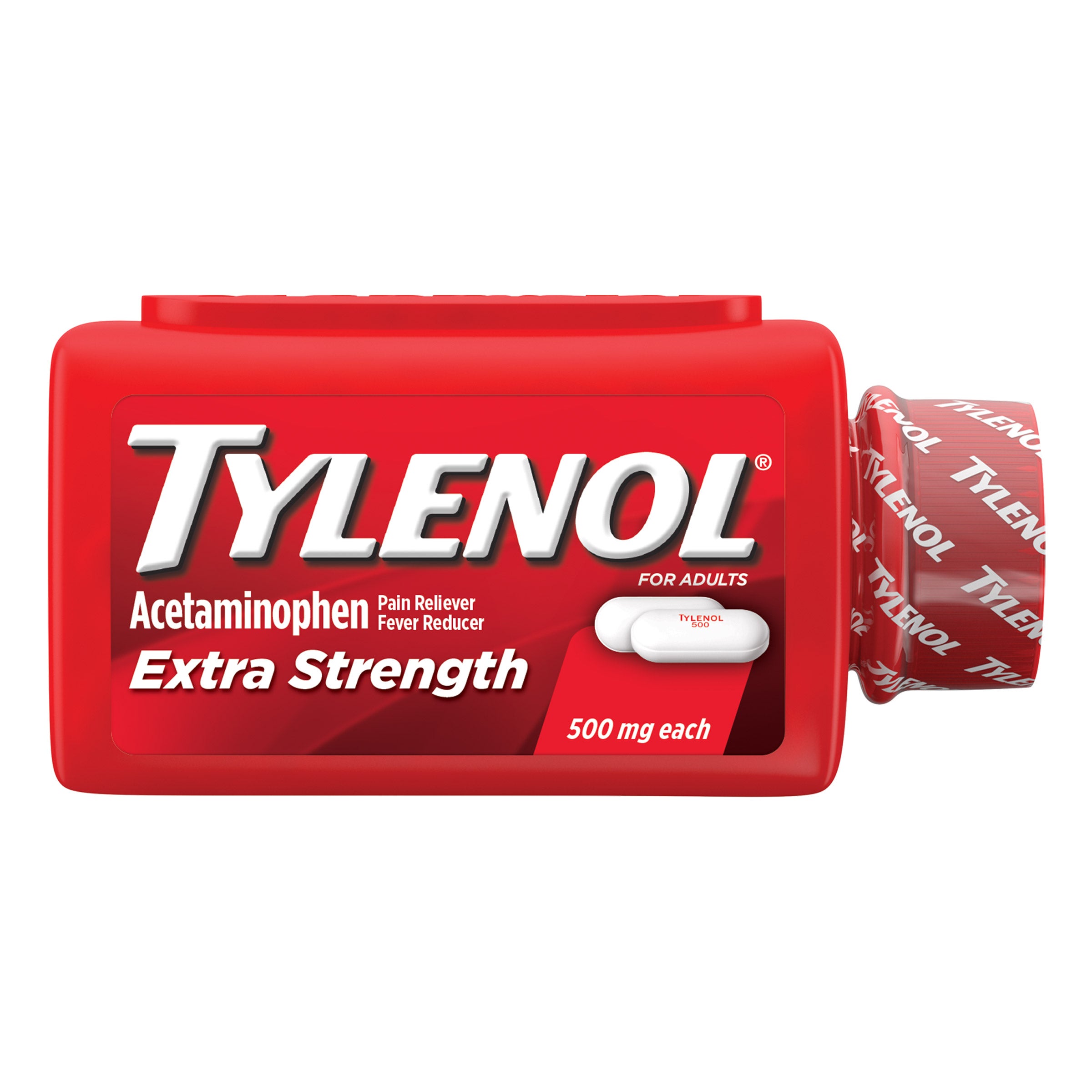 TYLENOL EXTRA STRENGTH 500MG CAPLETS 325 COUNT - Image 1