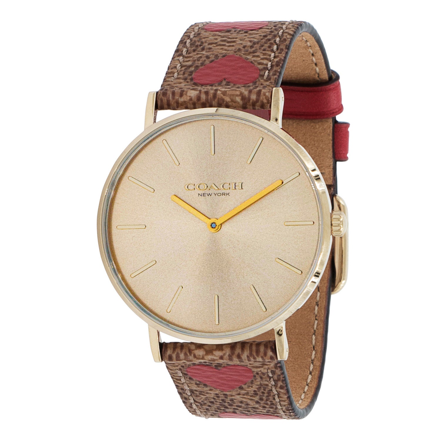 COACH DELANCEY TEA ROSE STAINLESS CASE LADIES QUARTZ WATCH - Image 1