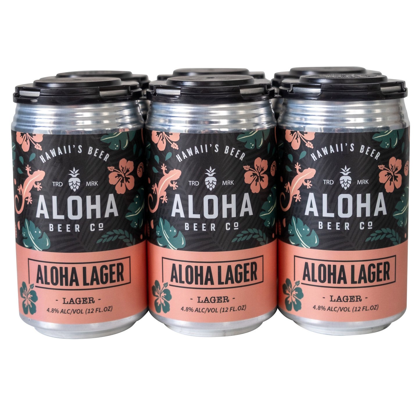 ALOHA BEER LAGER 6 / 12 OZ