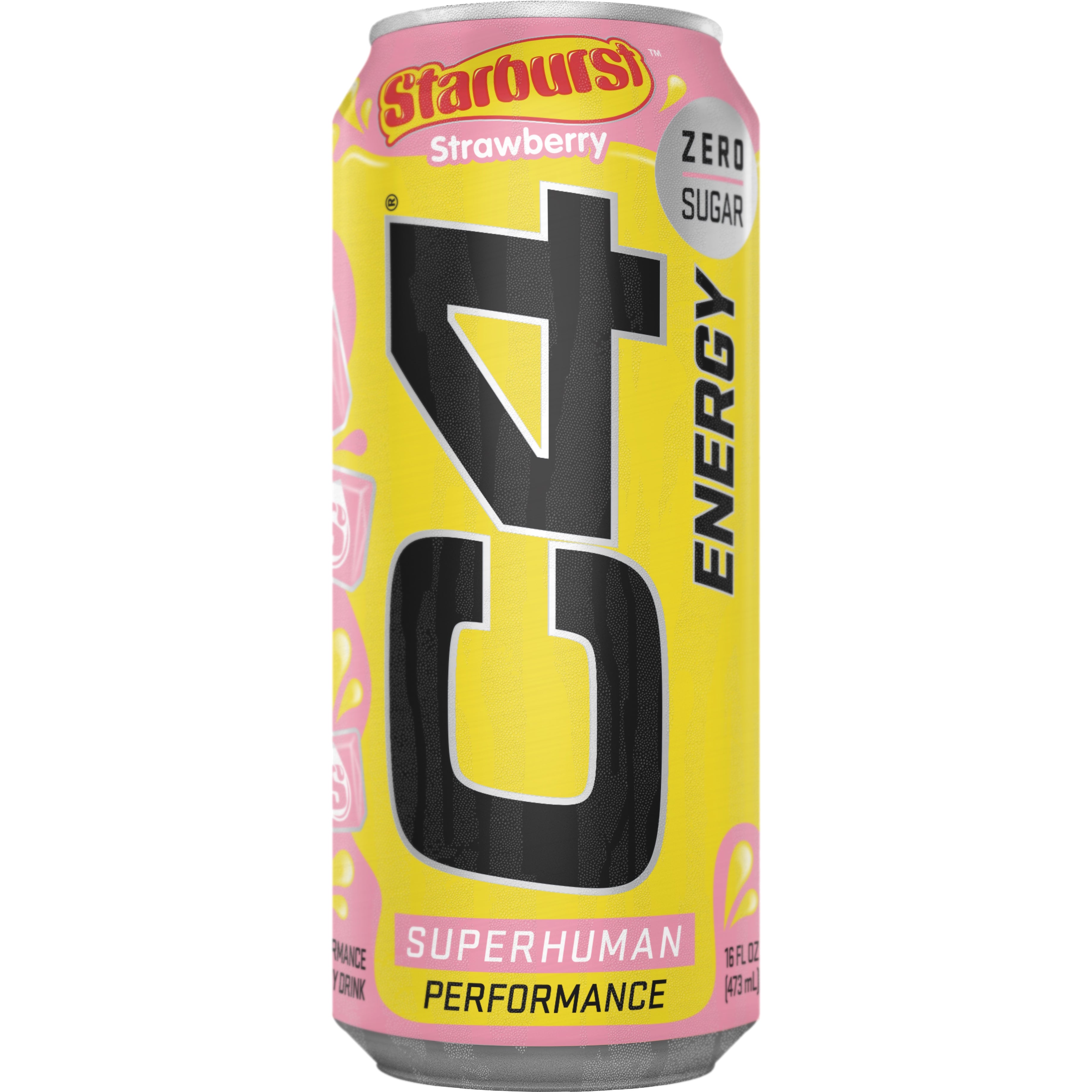 C4 ENERGY STRAWBERRY STARBURST 12/16 OZ - Image 1