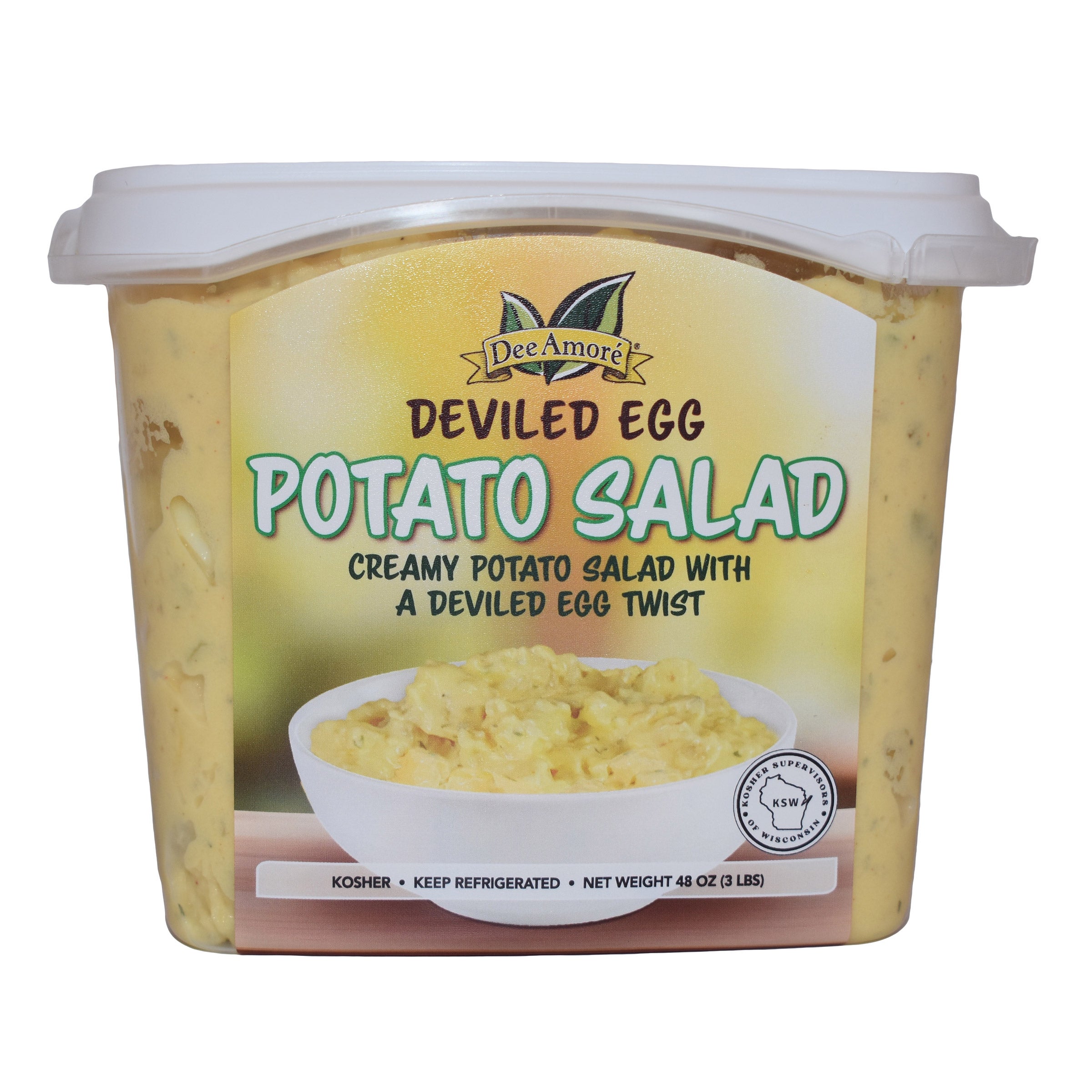 DEE AMORE DEVILED EGG POTATO SALAD 48 OZ (3 LBS)