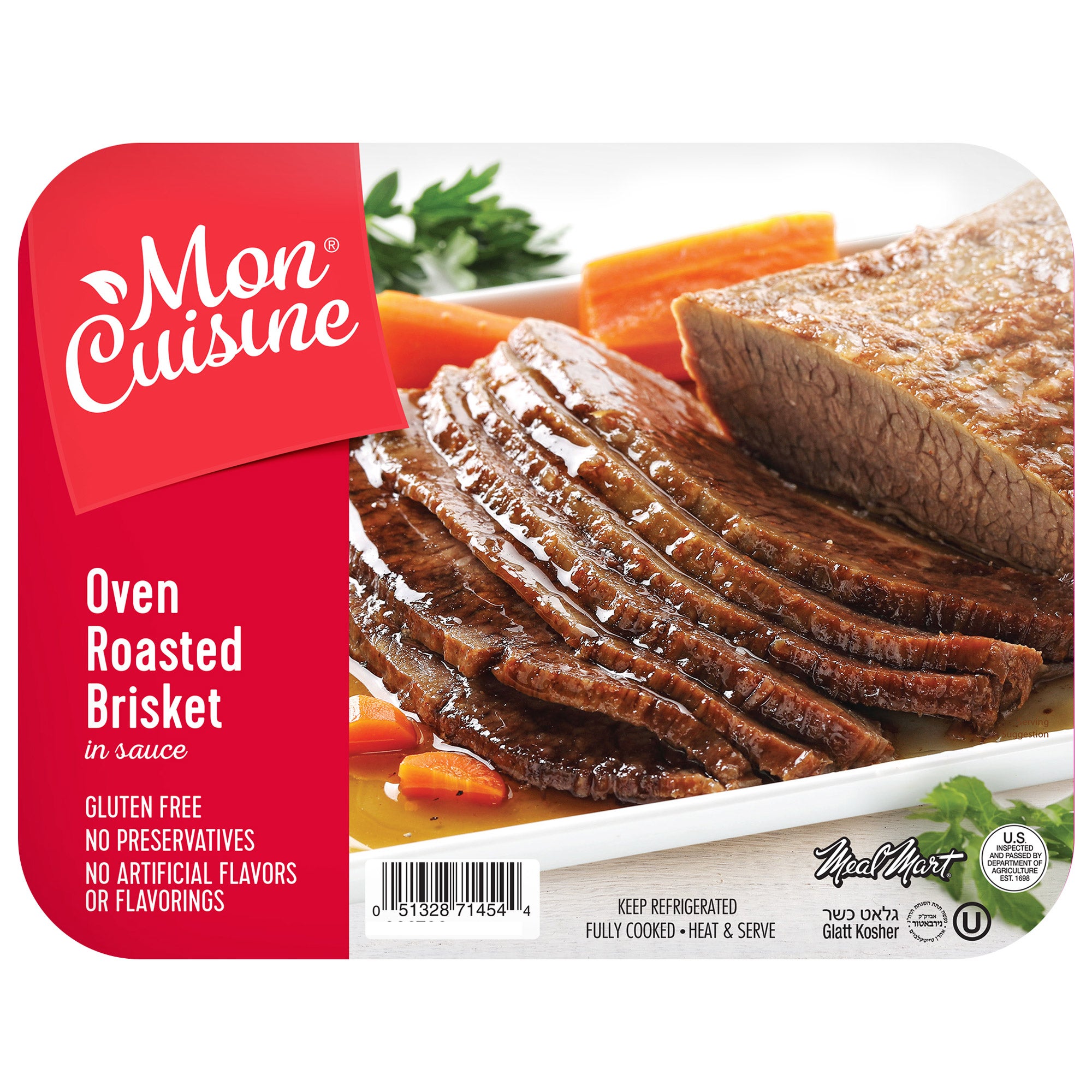 MON CUISINE OVEN ROASTED BRISKET PRICE PER POUND