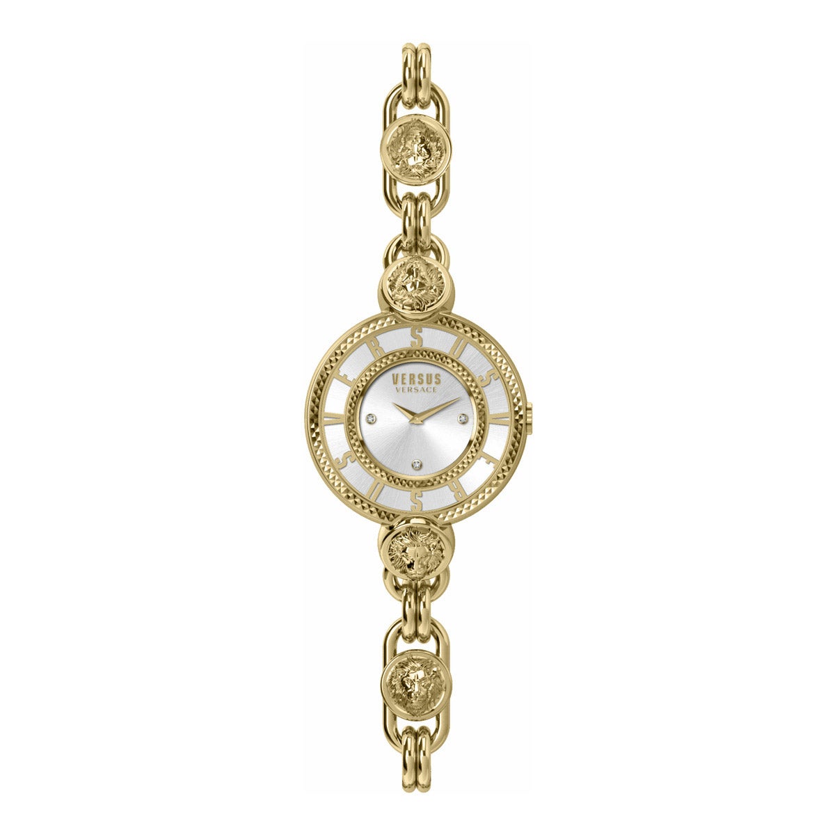 VERSUS LES DOCKS STAINLESS STEEL QUARTZ LADIES WATCH