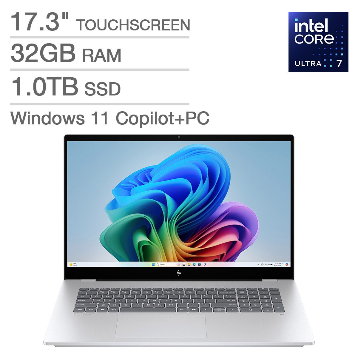 HP OMNIBOOK 7 17¨ LT CU7/32GB/1TB HP 17-DC0373CL >