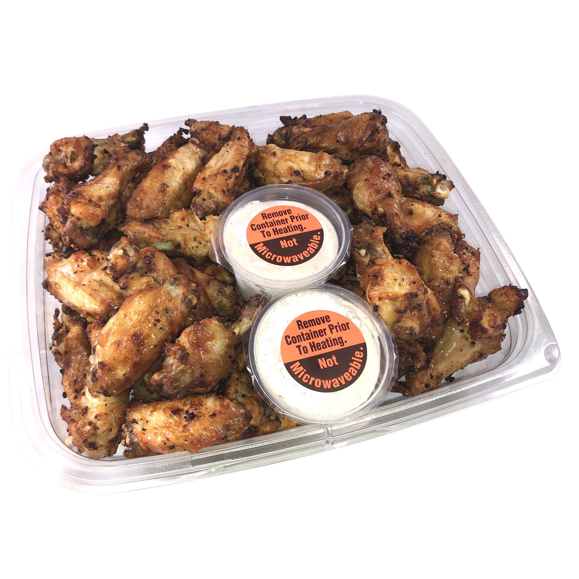 MESQUITE SEASONED PARTY WINGS PER LB