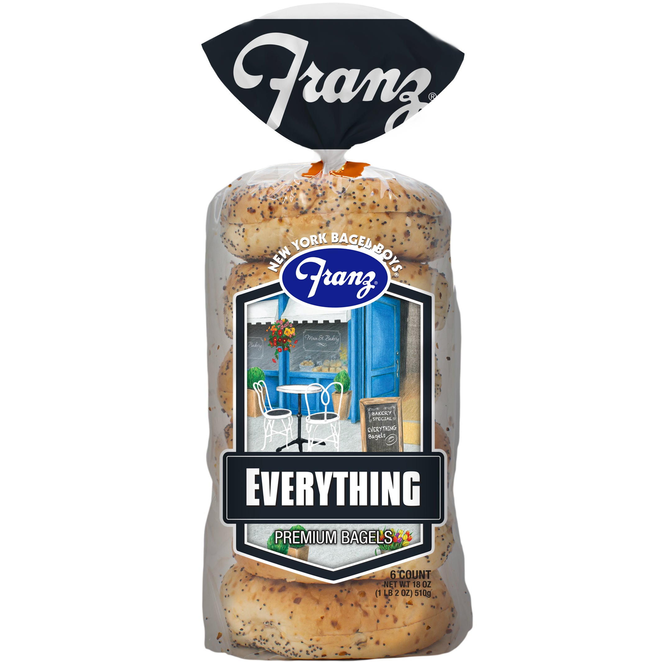 FRANZ EVERYTHING BAGEL 6 CT