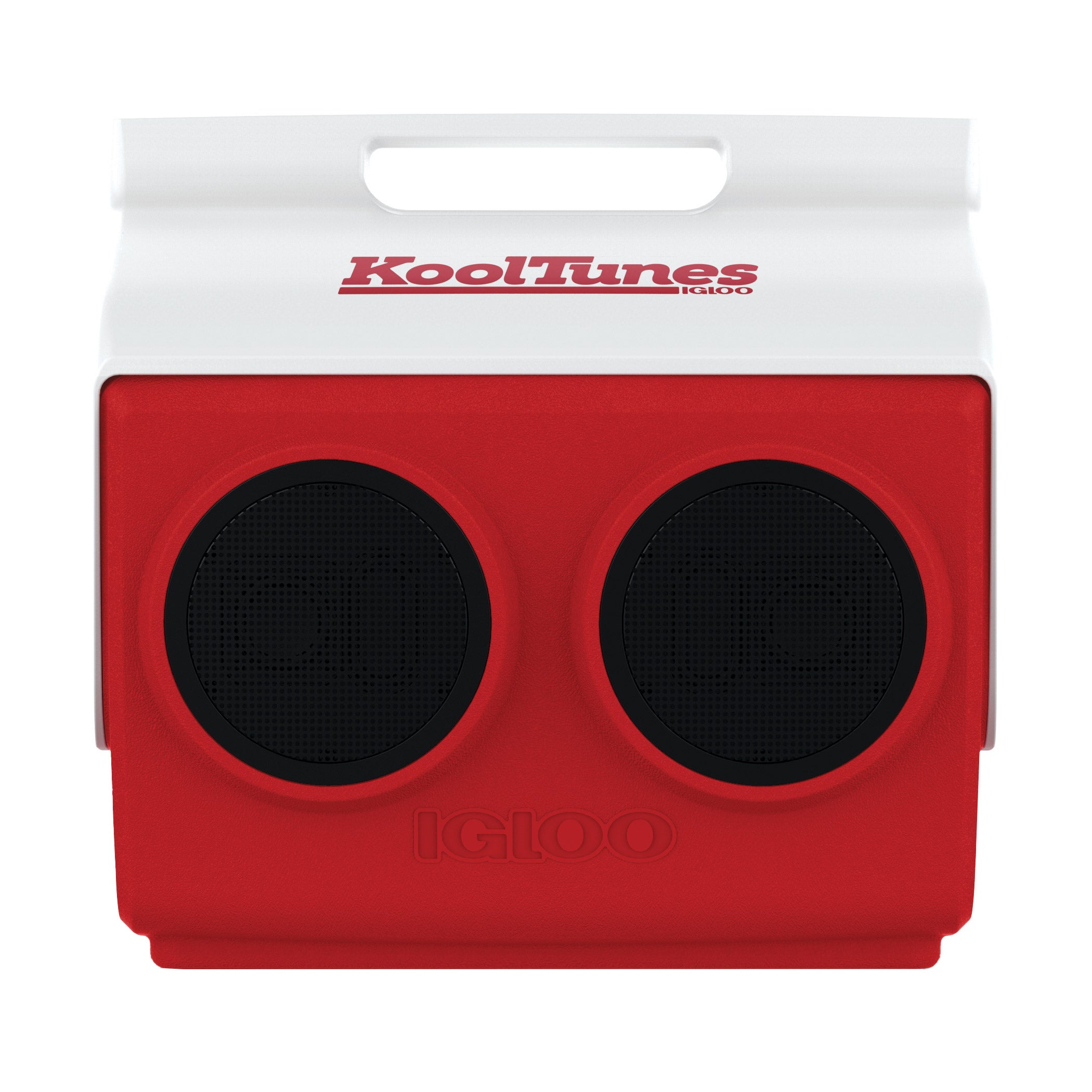 PLAYMATE CLASSIC RED KOOLTUNES COOLER W/ BLUETOOTH SPEAKER - Image 1