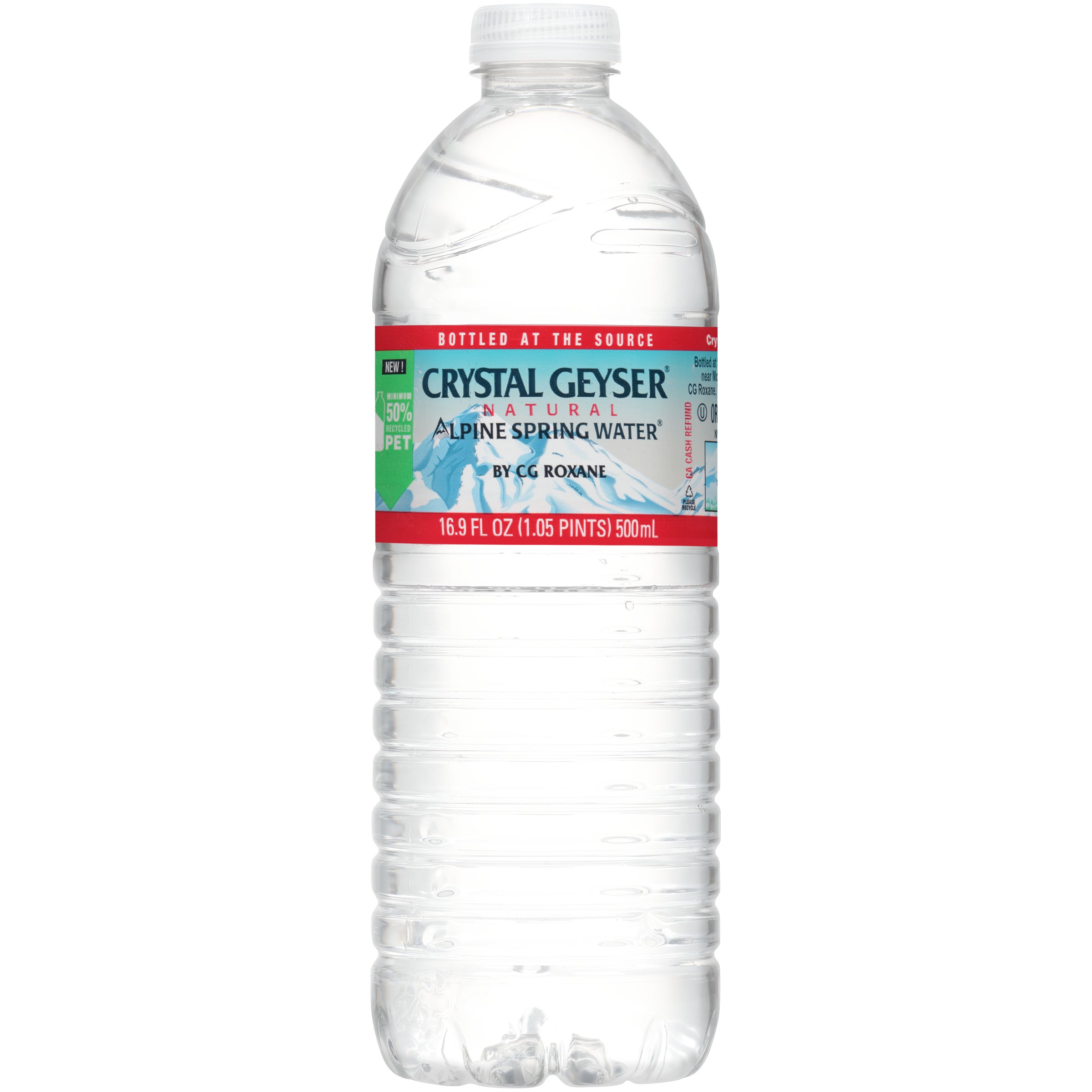 CRYSTAL GEYSER ALPINE SPRING WATER 40 PACK 16.9 OZ EACH - Image 1