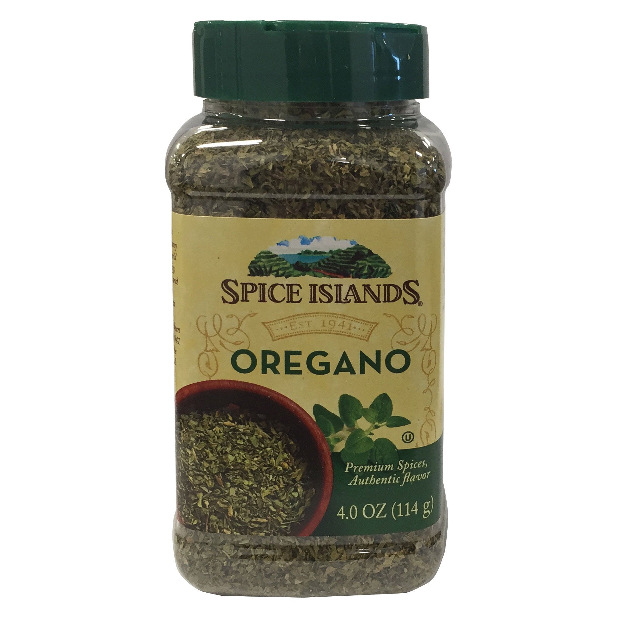 SPICE ISLANDS OREGANO 4 OUNCE CONTAINER
