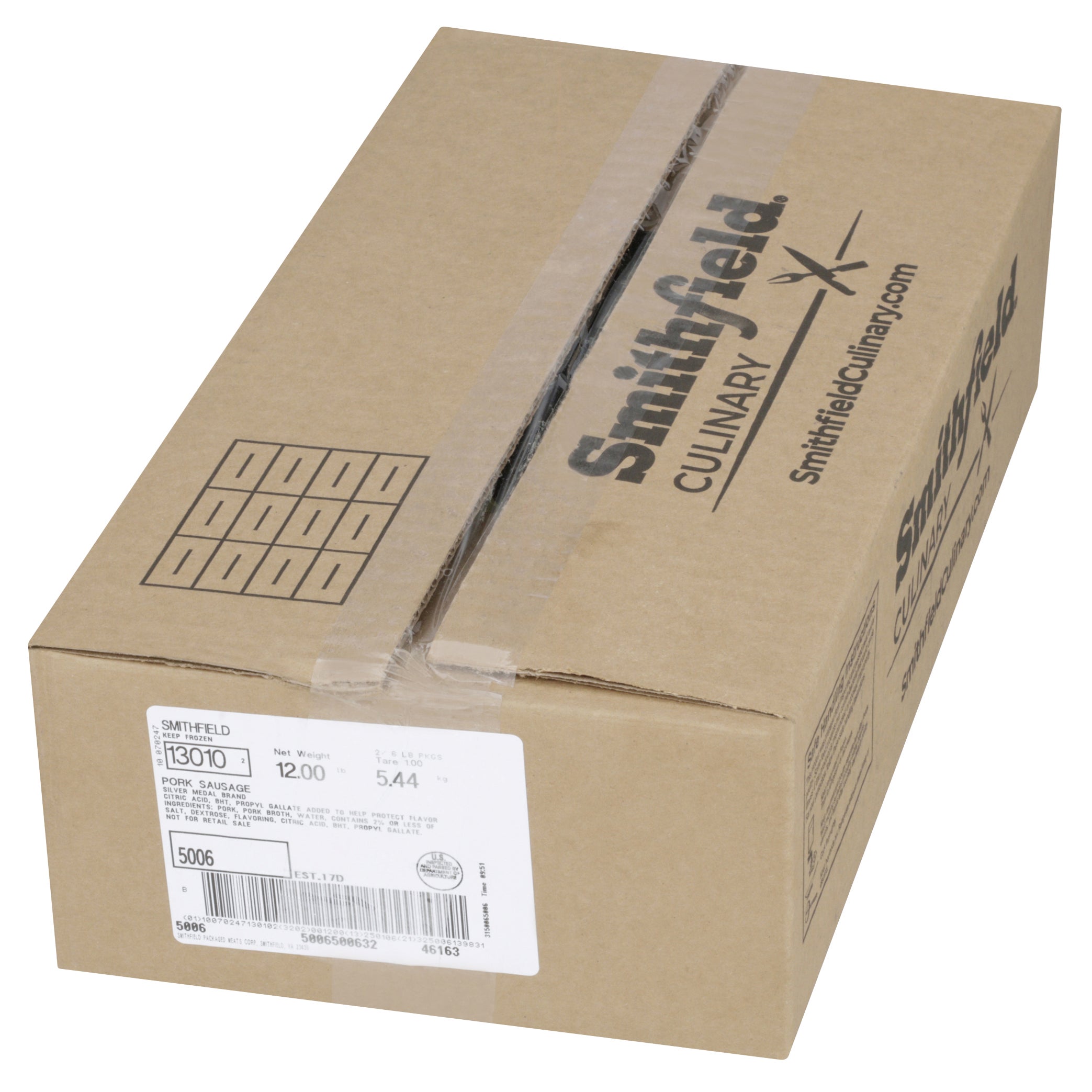 FARMLAND PORK SAUSAGE ROLL 6 LB - Image 1