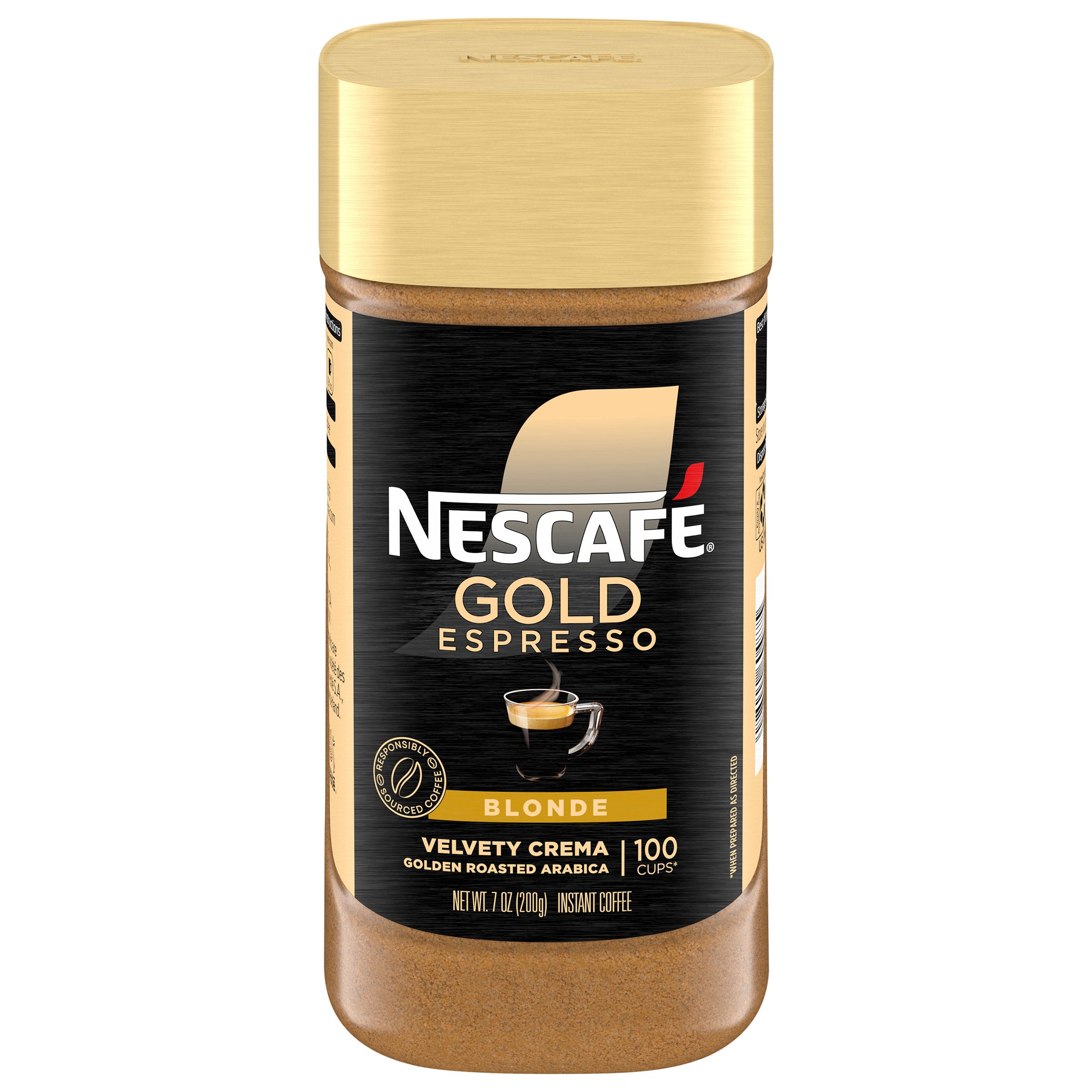 NESCAFE BLONDE GOLD INSTANT ESPRESSO 7OZ - Image 1