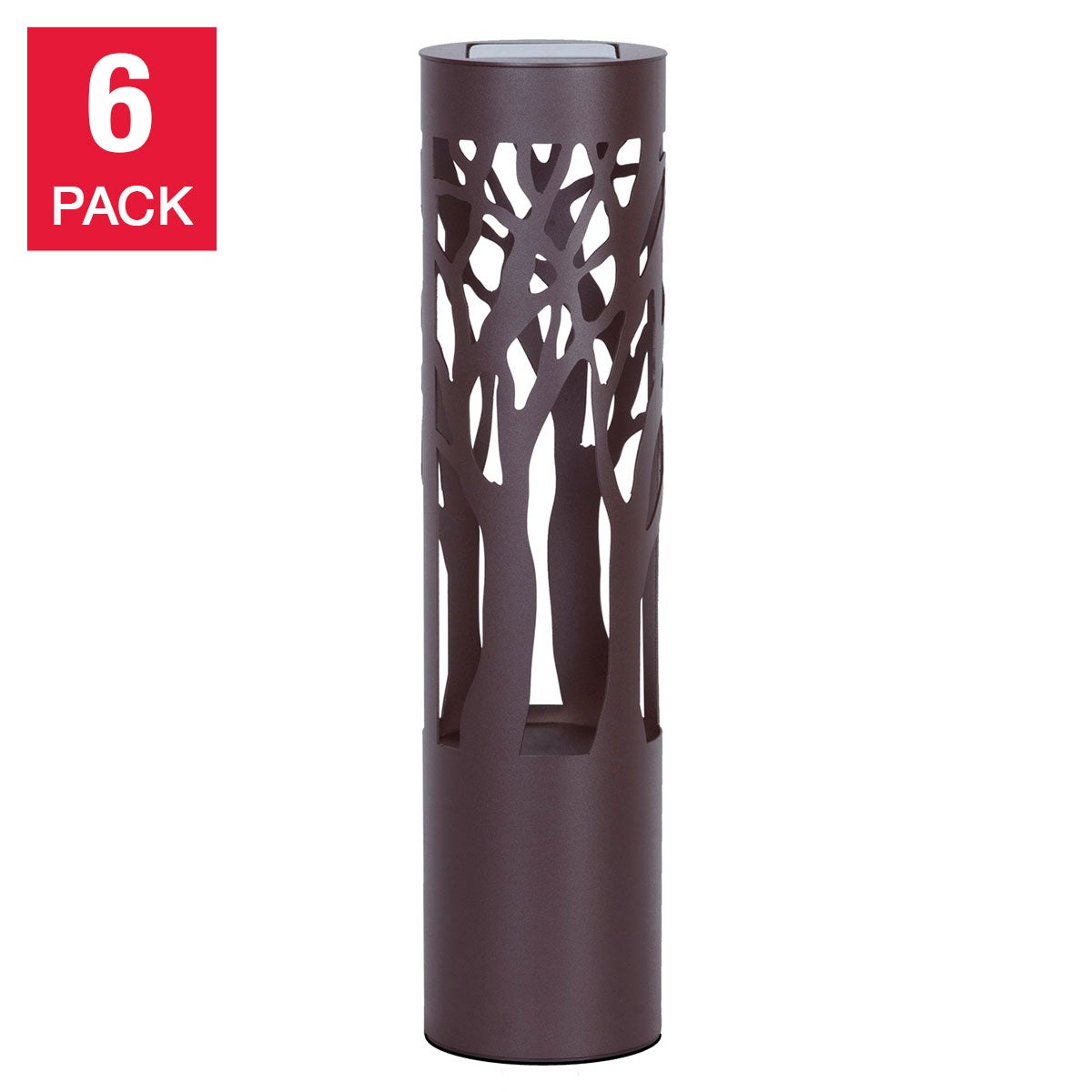 TOMMY BAHAMA SOLAR LED PATHWAY BOLLARD LIGHT, 6PK