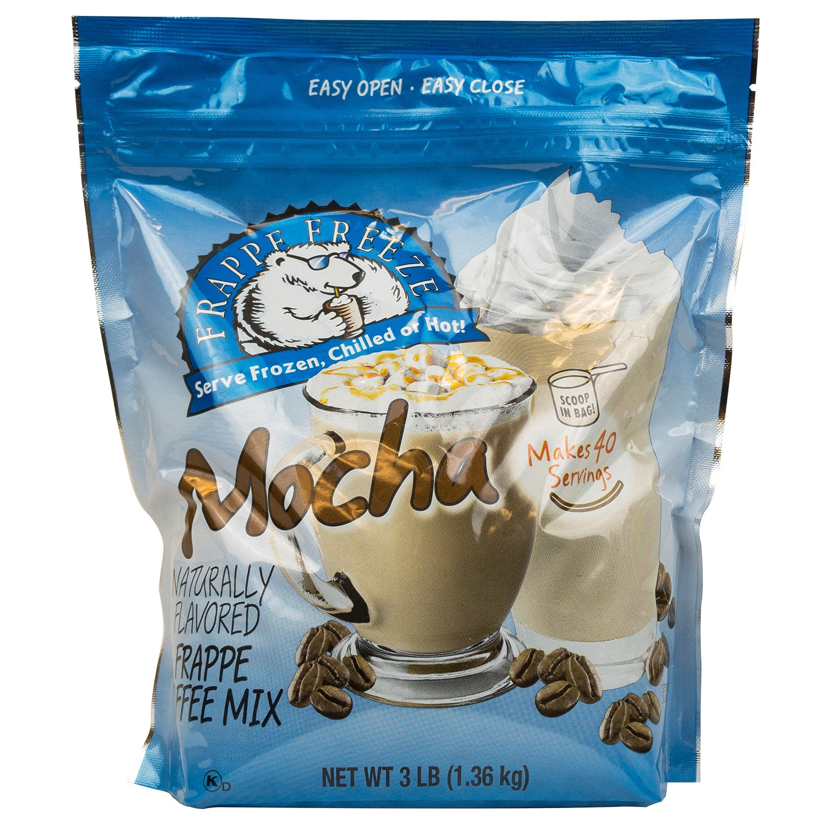 CAFFE D' AMORE MOCHA FRAPPE FREEZE 48 OZ