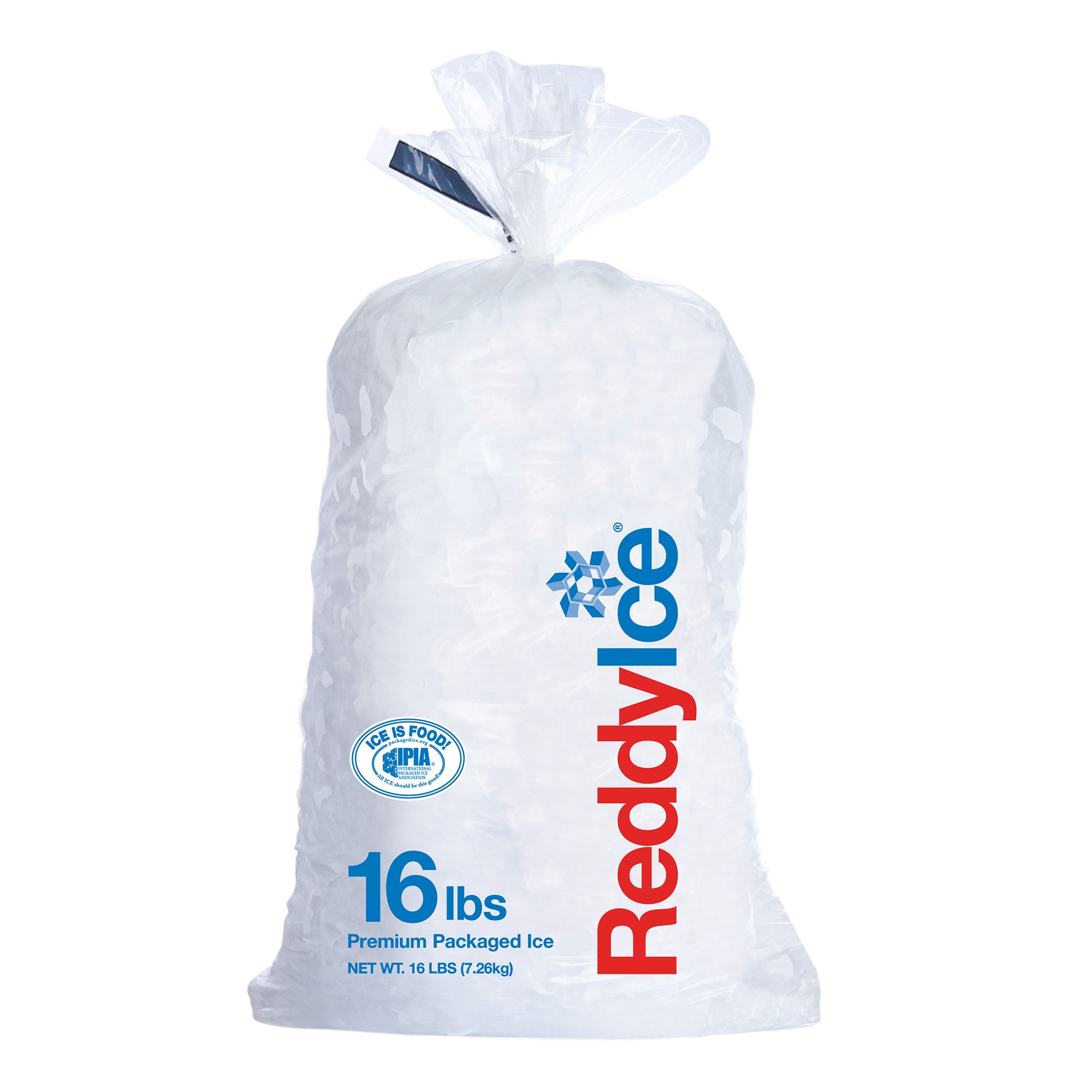 REDDY ICE PREMIUM CUBE BAG ICE 16LB