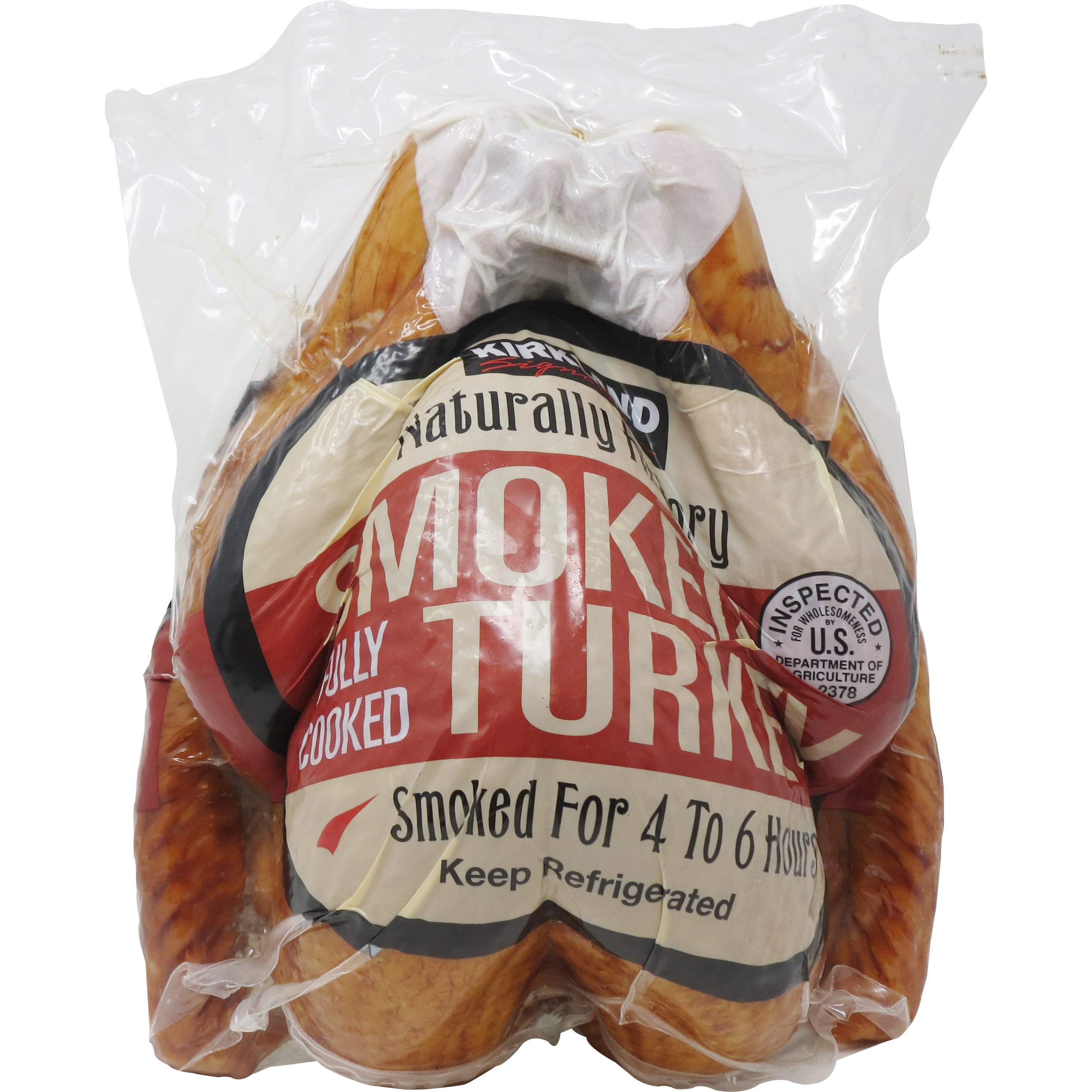 KIRKLAND SIGNATURE WHOLE SMOKED TURKEY PER LB (AVG 7-15 LB) - Image 1