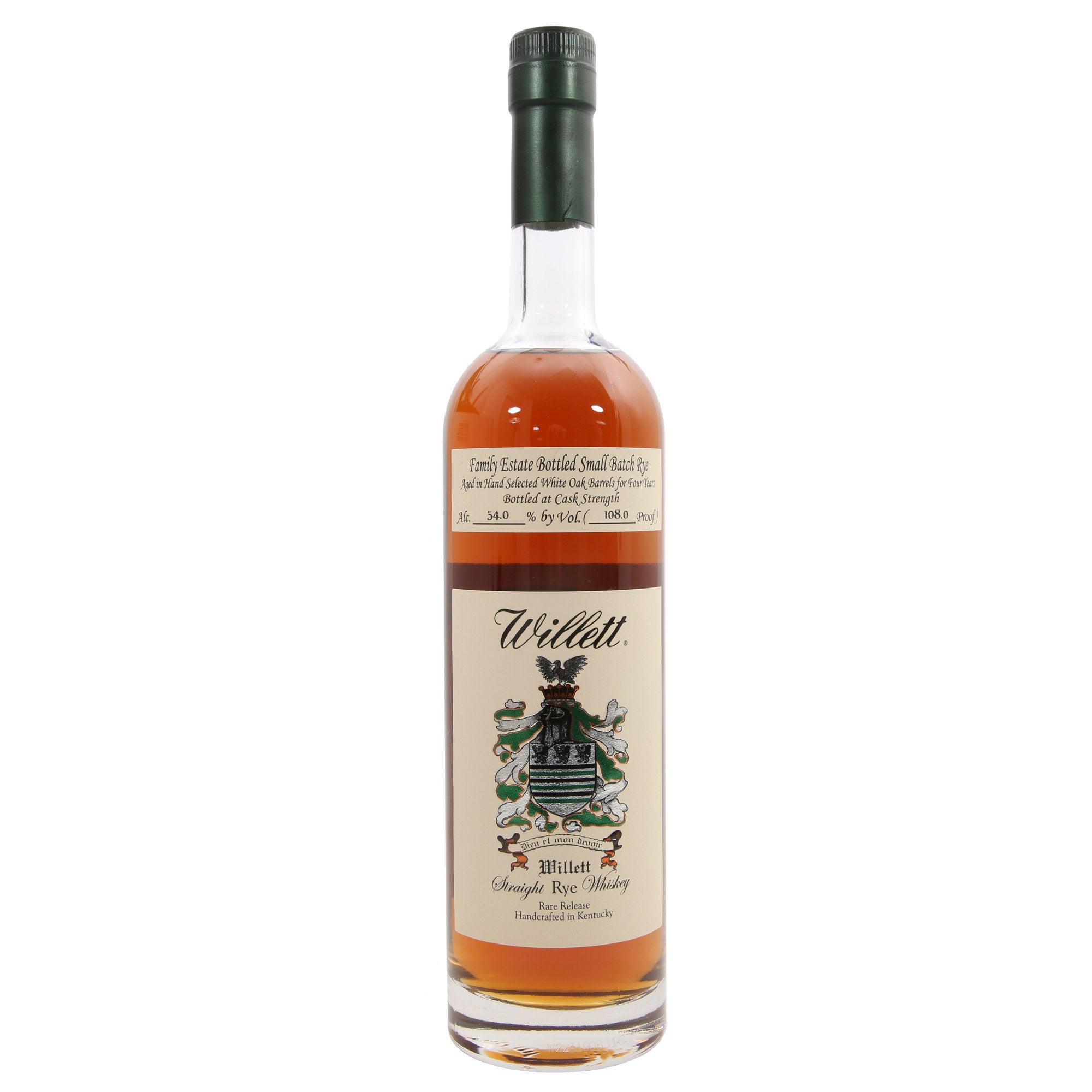 WILLETT RYE 4YR KENTUCKY 750ML