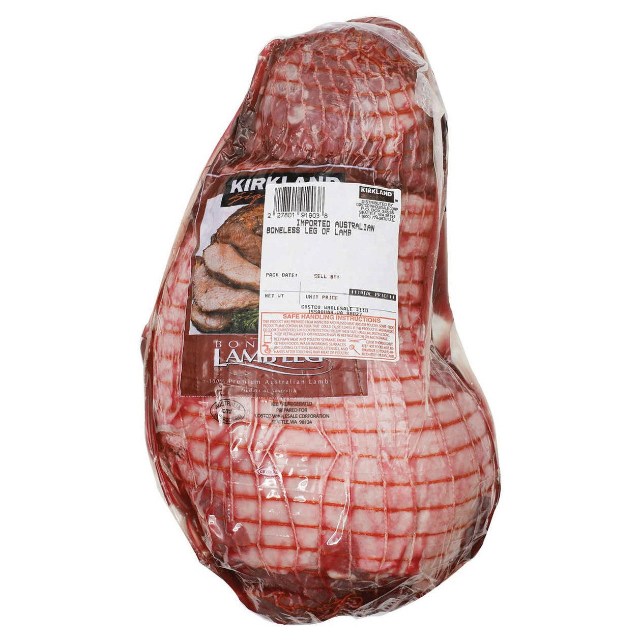 LAMB LEGS BONELESS FULL CASE AUSTRALIAN PER LB