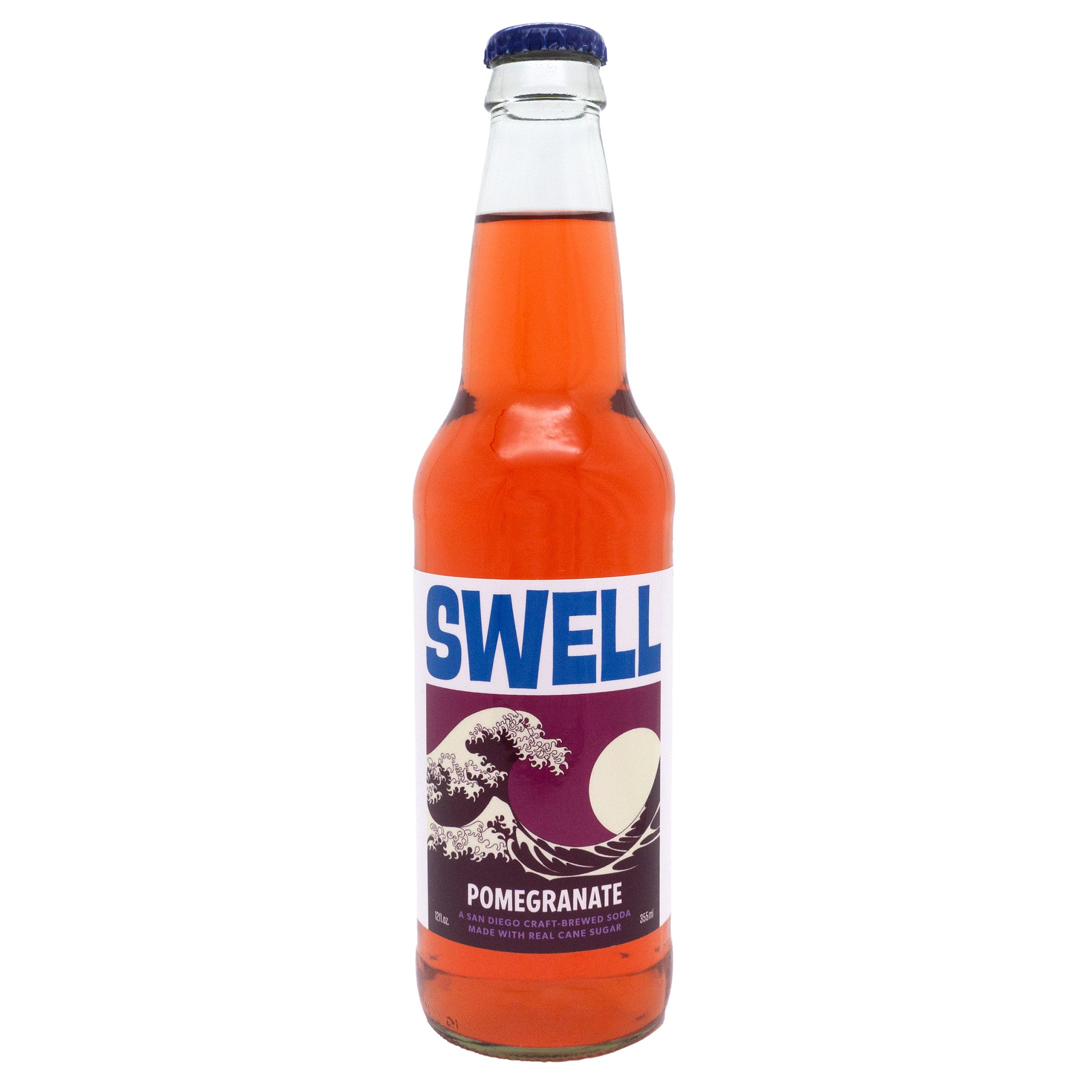 SWELL SODA POMEGRANATE 12/12OZ