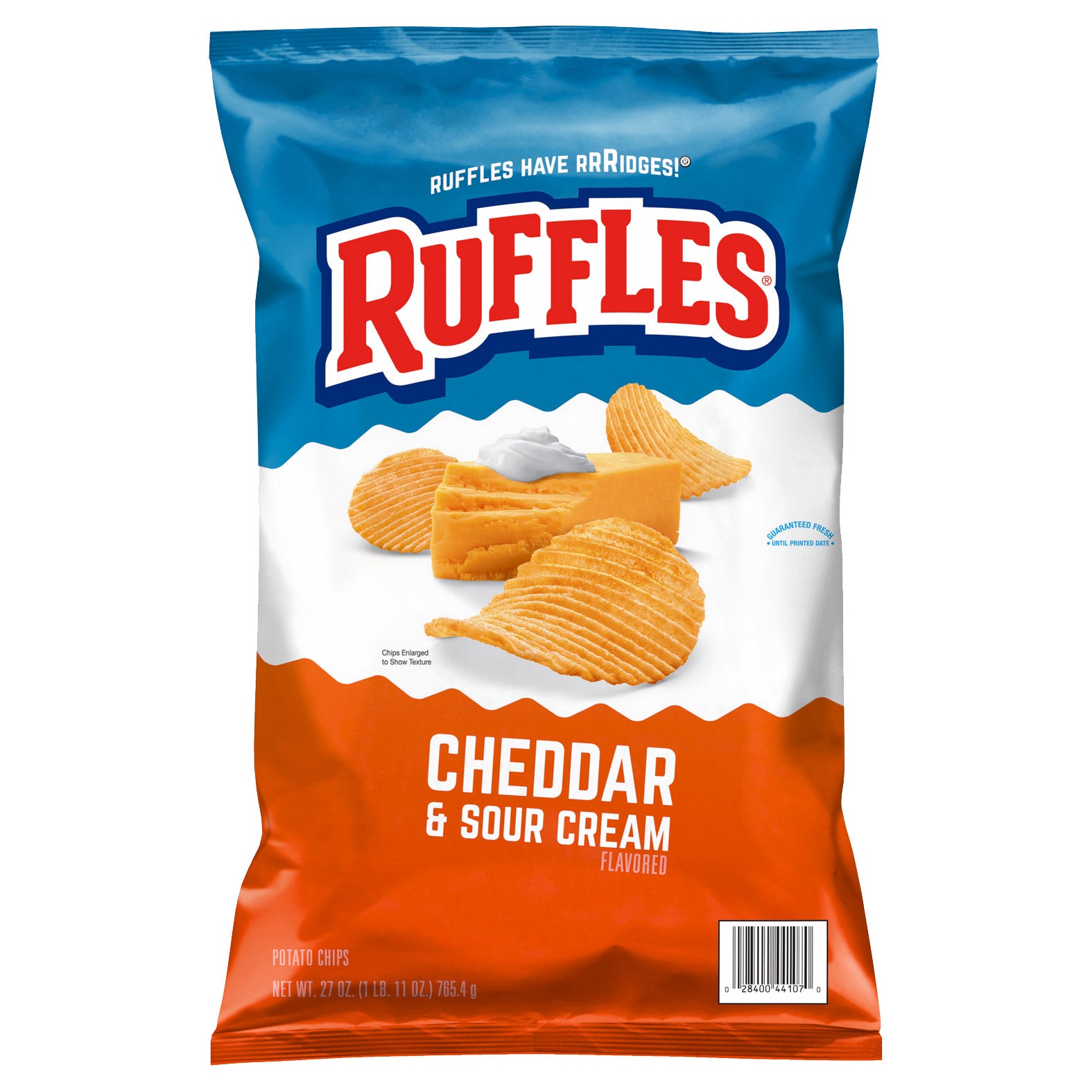 RUFFLES CHEDDAR & SOUR CREAM 27 OZ