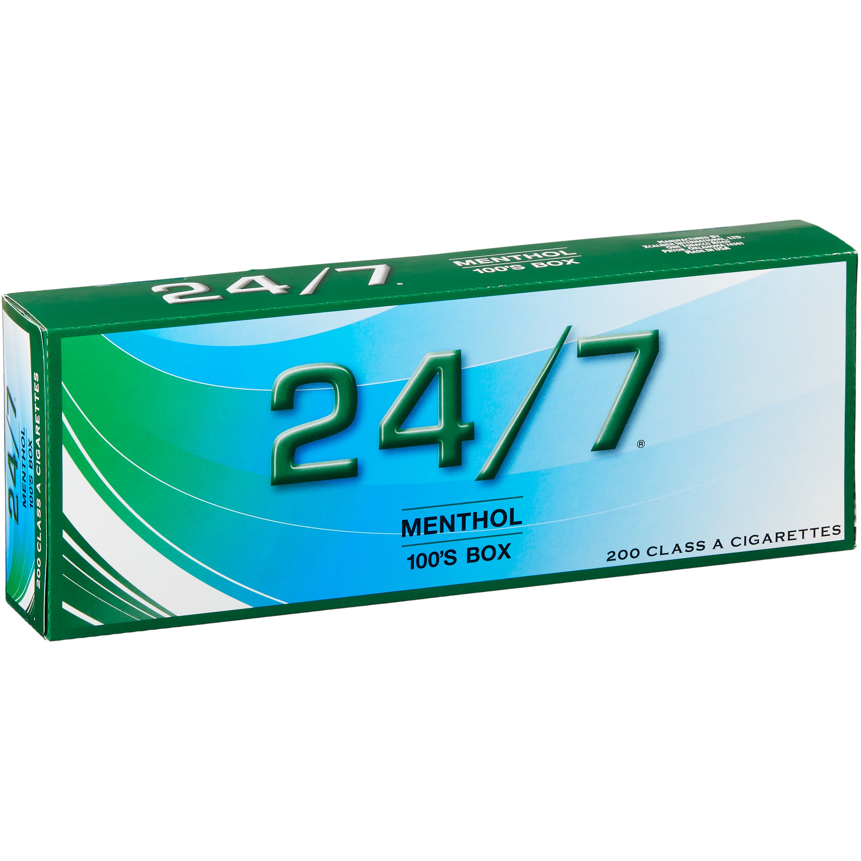 24/7 MENTHOL 100 BOX