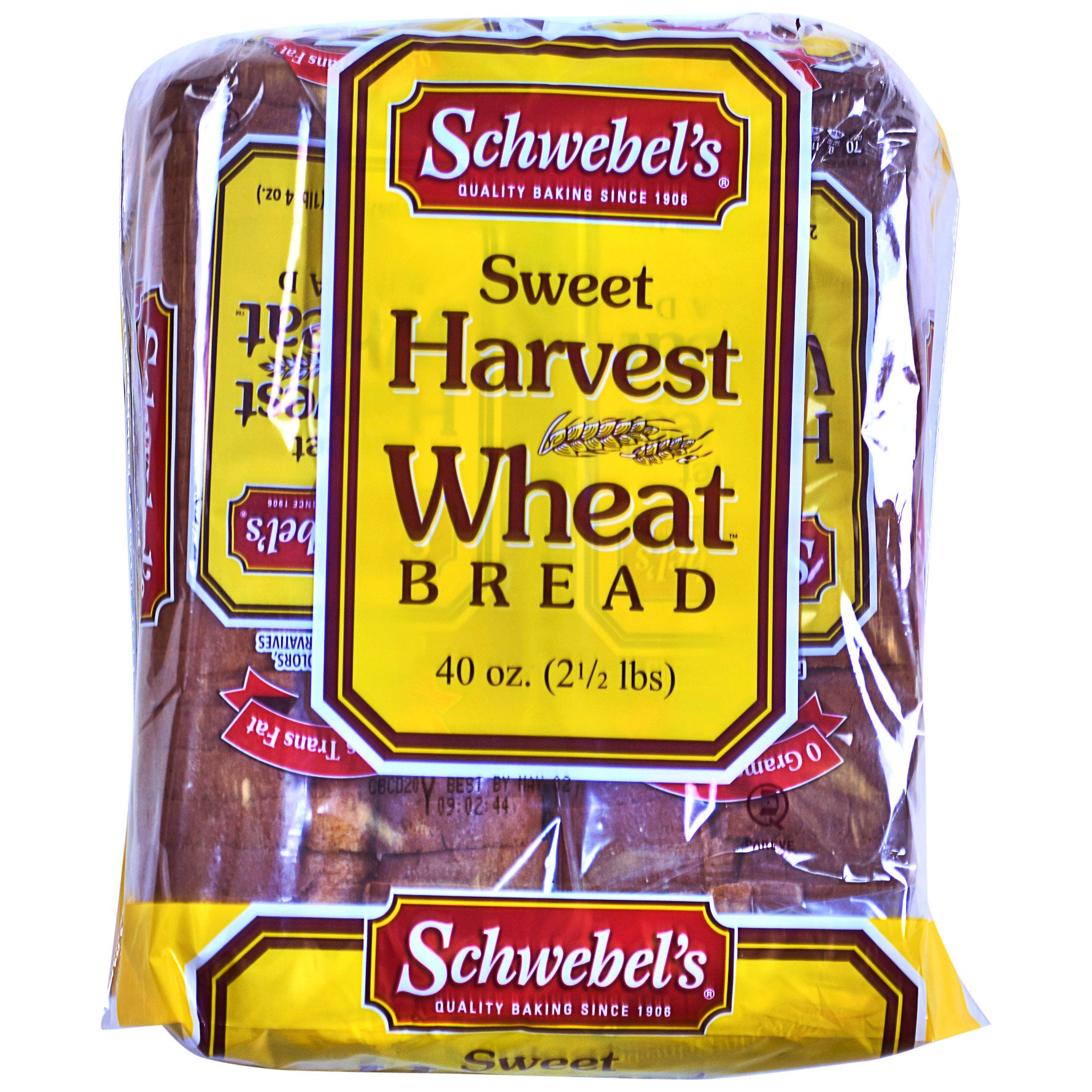 SCHWEBEL'S BAKING CO SWEET HARVEST WHEAT 2/20 OUNCE LOAVES