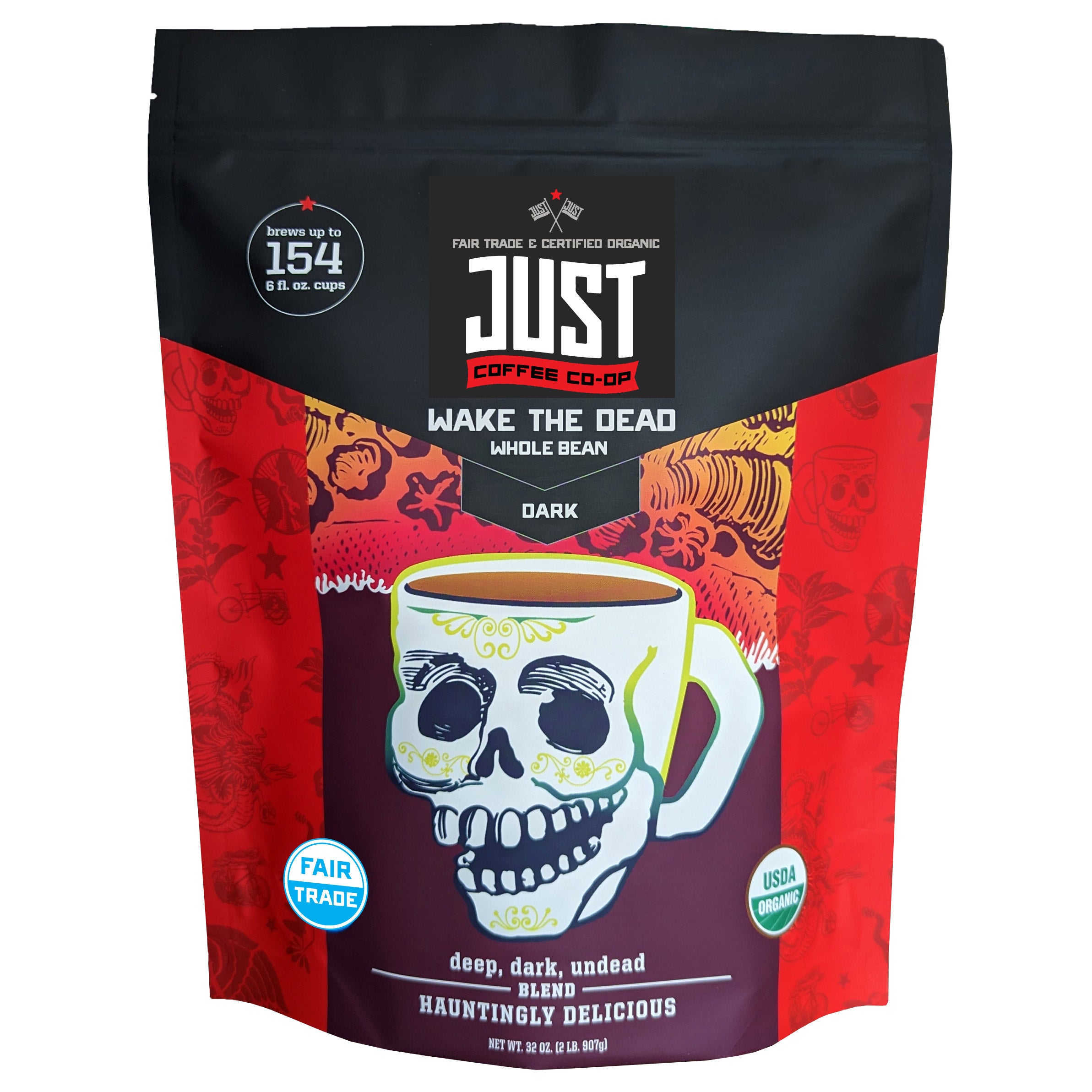 JUST COFFEE WAKE THE DEAD 2 POUND BAG - Image 1
