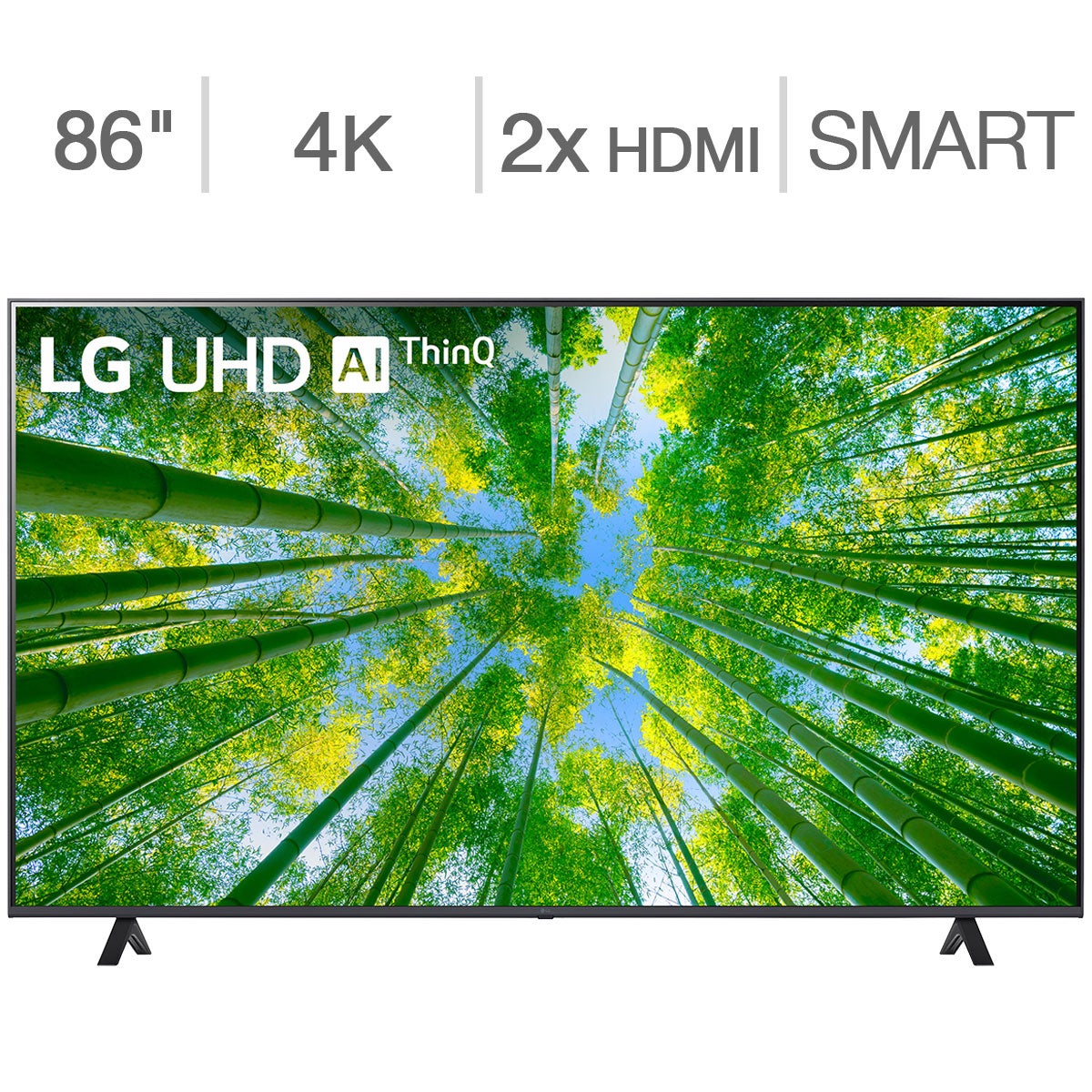 LG 86UQ8000 86¨ CLASS (85.6¨ DIAG) 4K UHD LED LCD TV