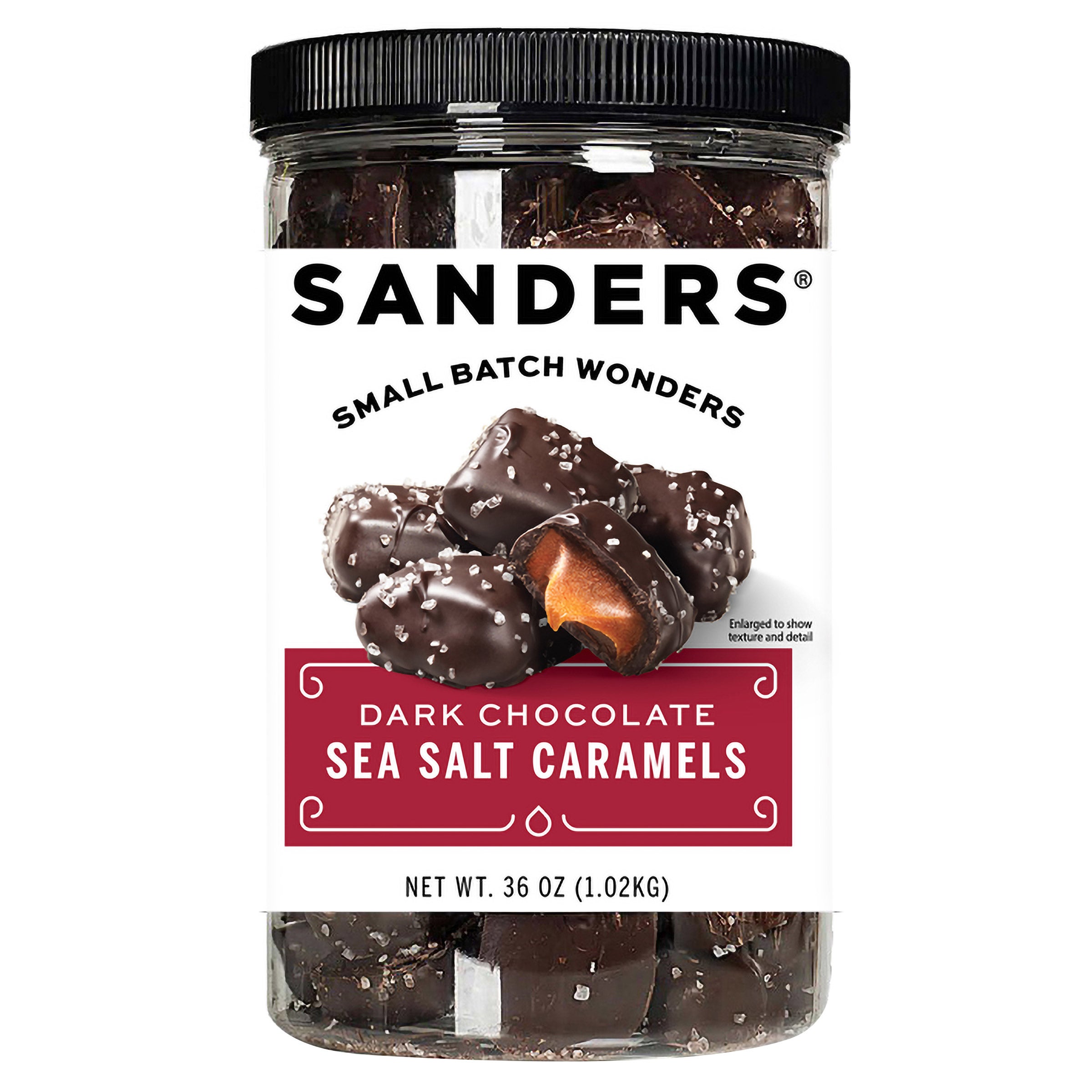 SANDERS DARK CHOCOLATE CARAMEL 36 OUNCE JAR