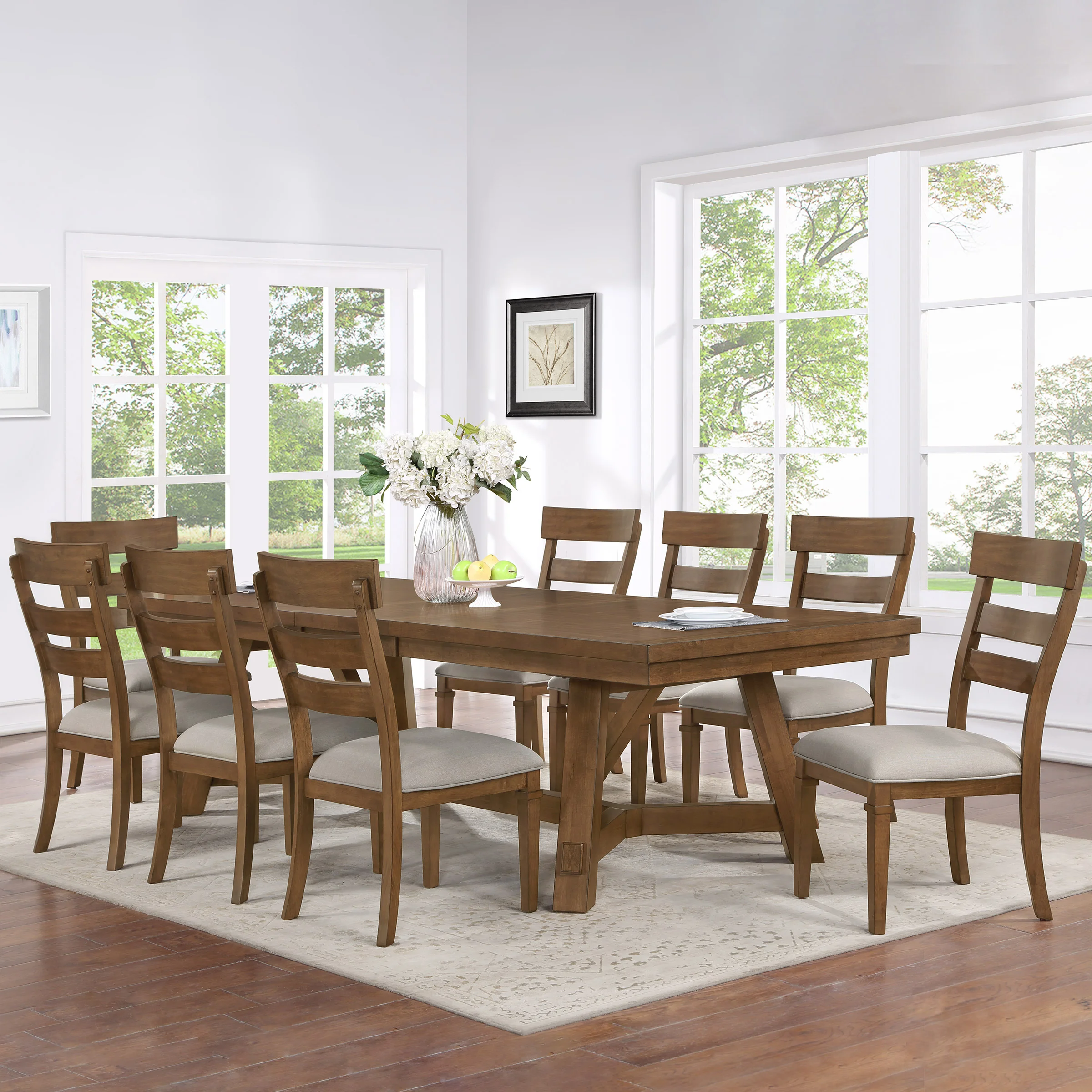 CRAFT+MAIN BRANTLEY 9PC DINING SET - Image 1