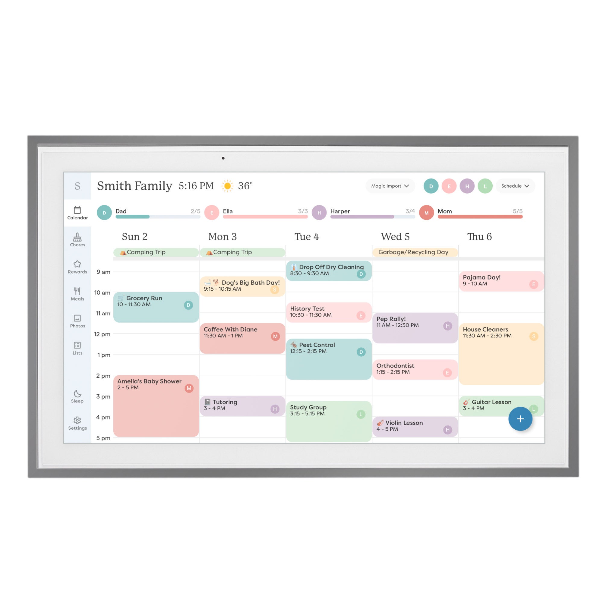 SKYLIGHT 15" SMART CALENDAR W/ PLUS MEMBERSHIP - Image 1