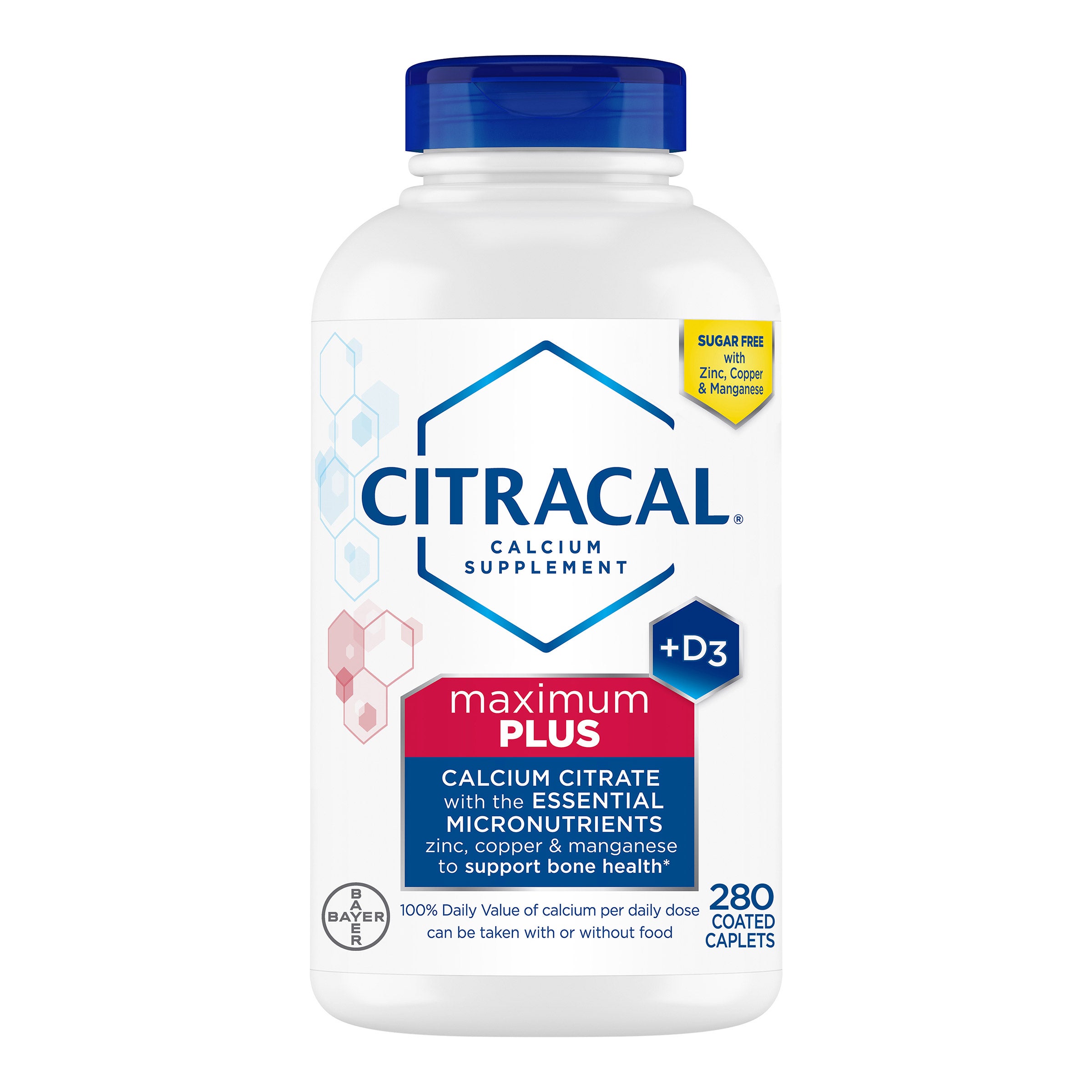 CITRACAL MAXIMUM CALCIUM CITRATE + D 280 CAPLETS - Image 1