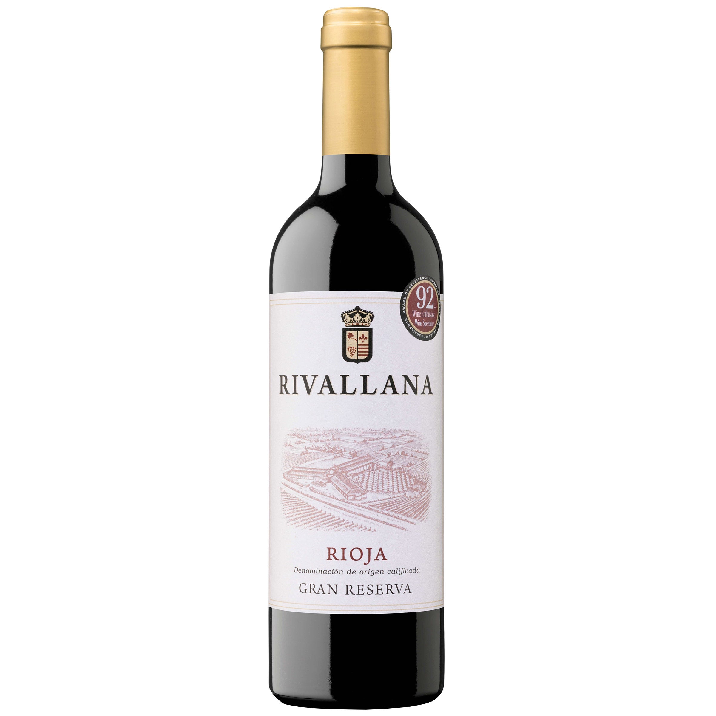 BODEGAS OLARRA RIVALLANA GRAN RESERVA RIOJA 750ML